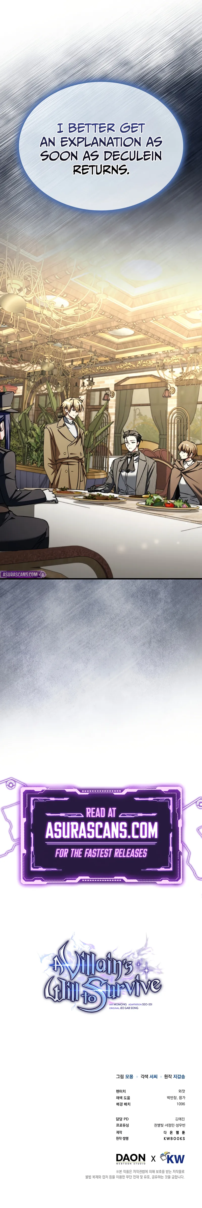 Read A Villain's Will to Survive EN Manga Online