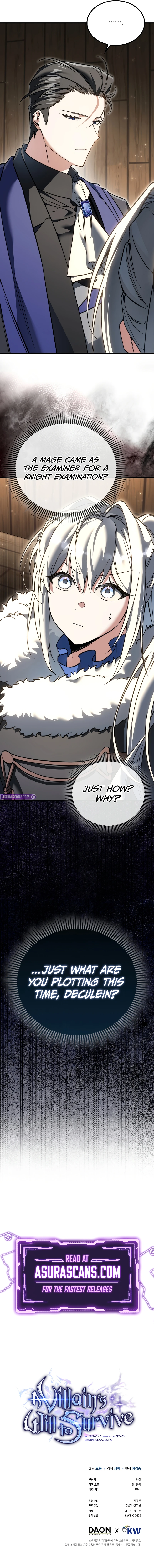 Read A Villain's Will to Survive EN Manga Online