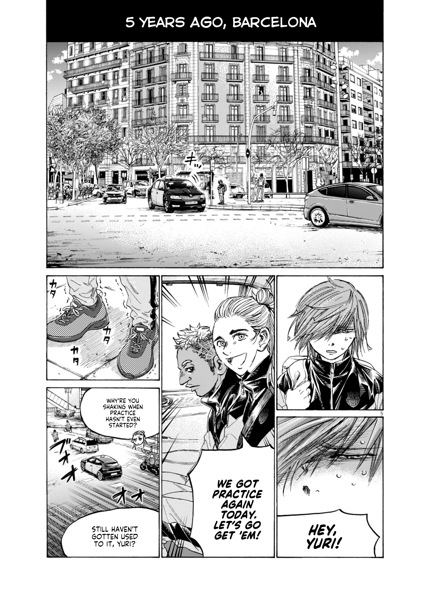 Read Ao Ashi EN Manga Online