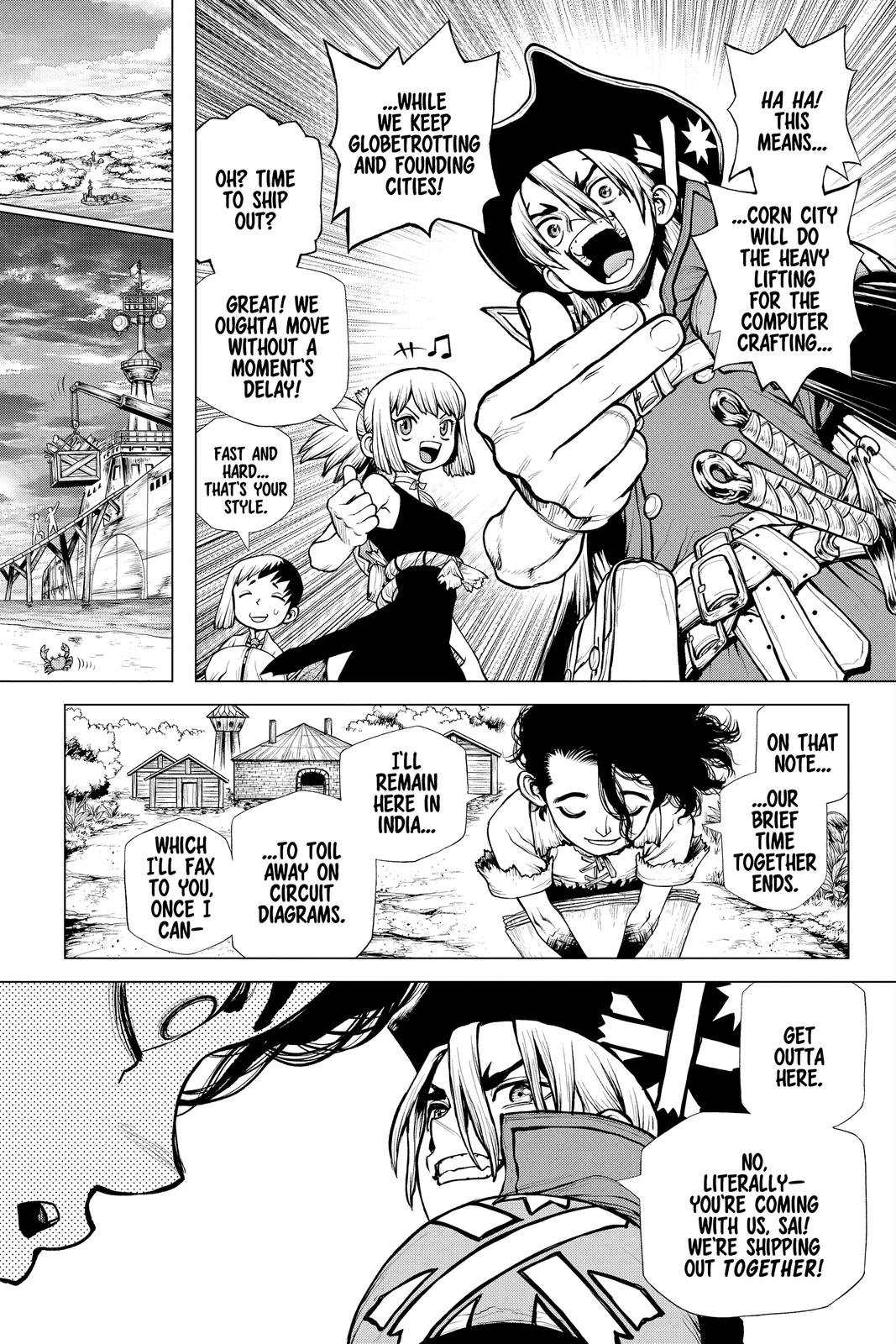 Read Dr. STONE EN Manga Online