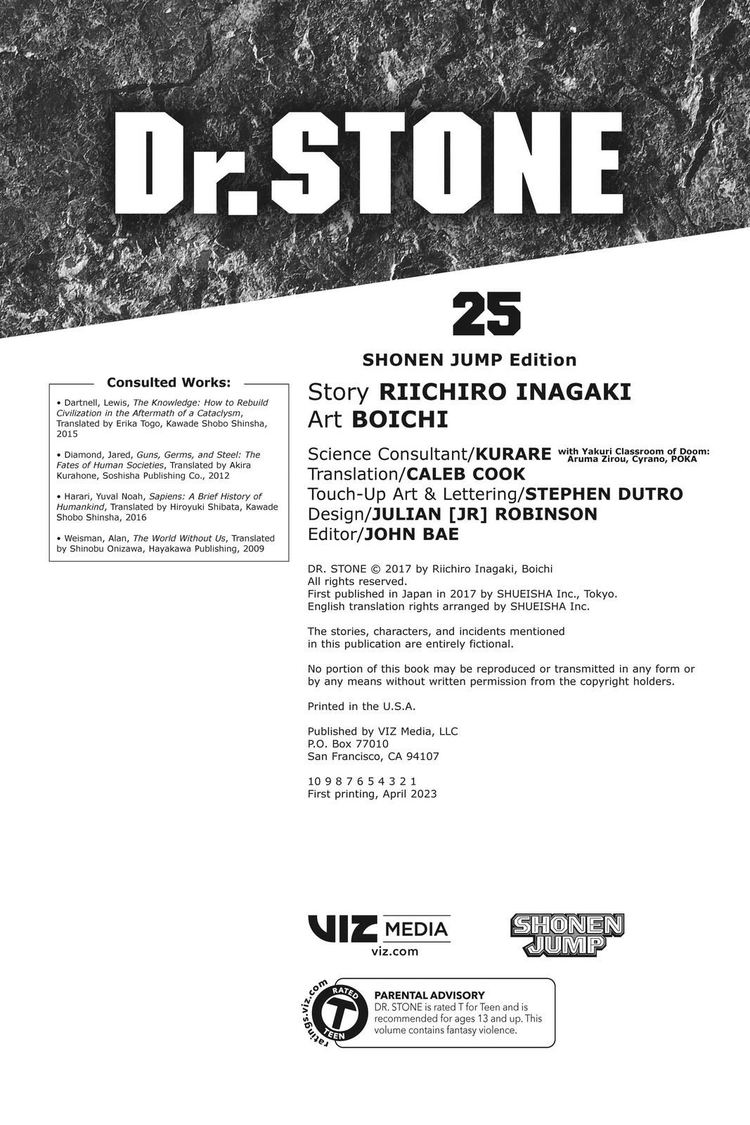 Read Dr. STONE EN Manga Online