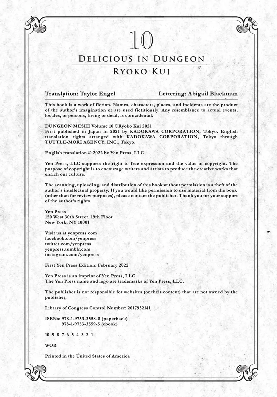 Read Dungeon Meshi EN Manga Online