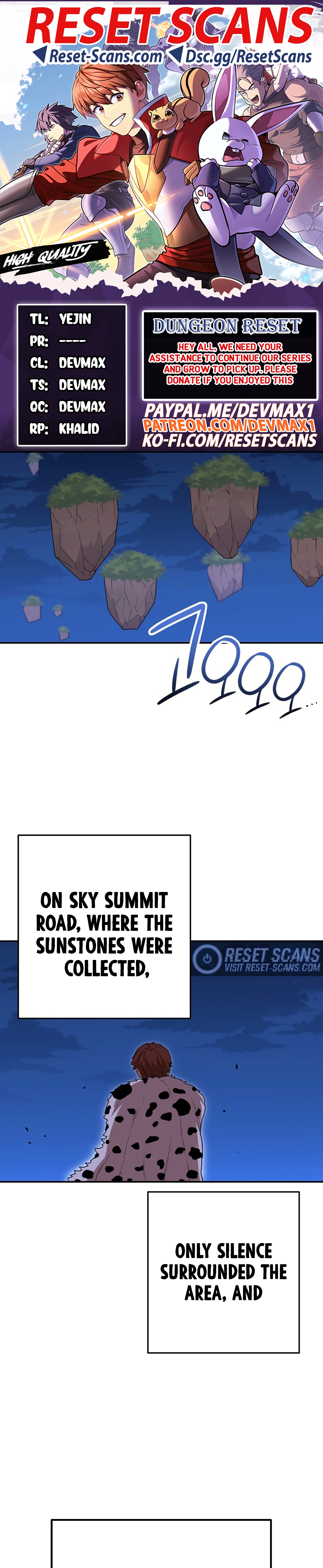 Read Dungeon Reset EN Manga Online
