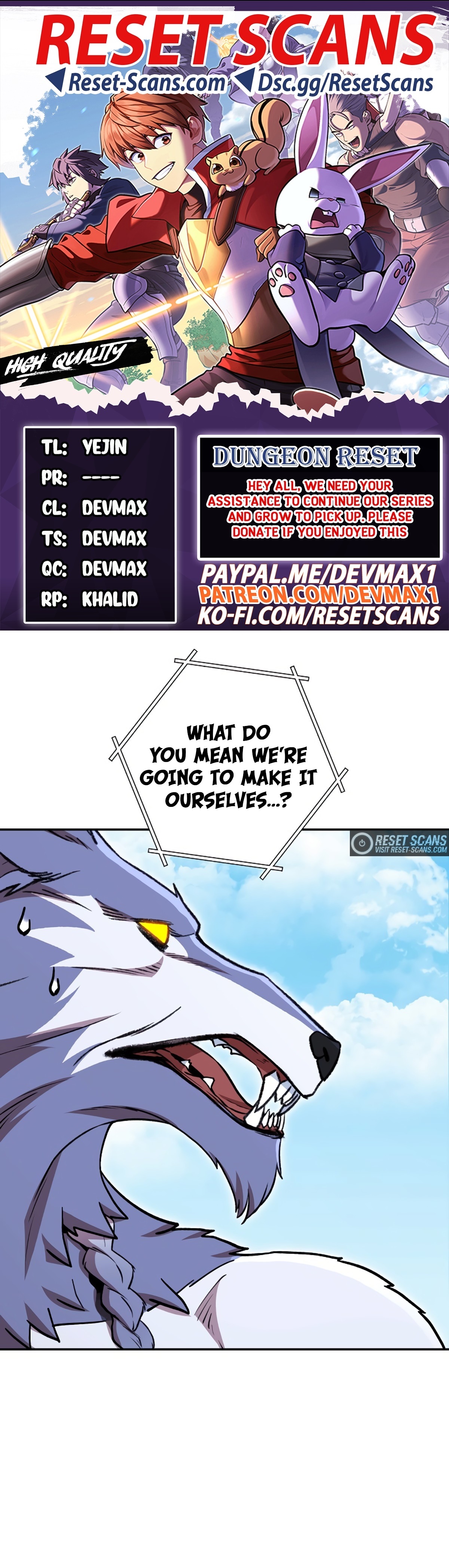 Read Dungeon Reset EN Manga Online