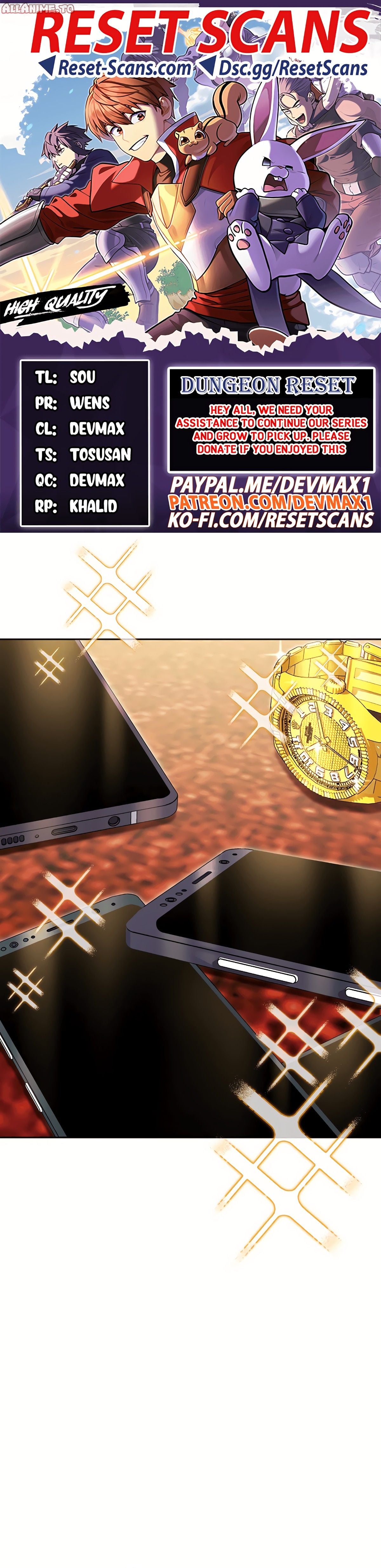 Read Dungeon Reset EN Manga Online