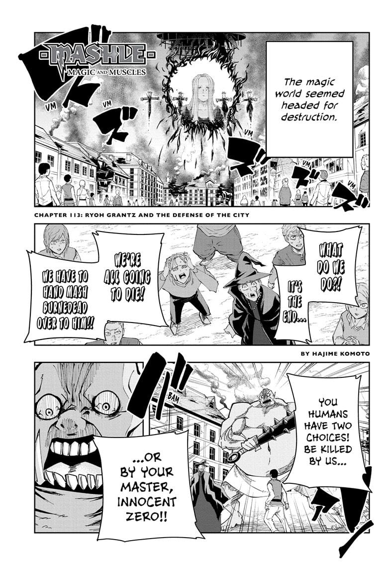 Read Mashle Magic and Muscles EN Manga Online