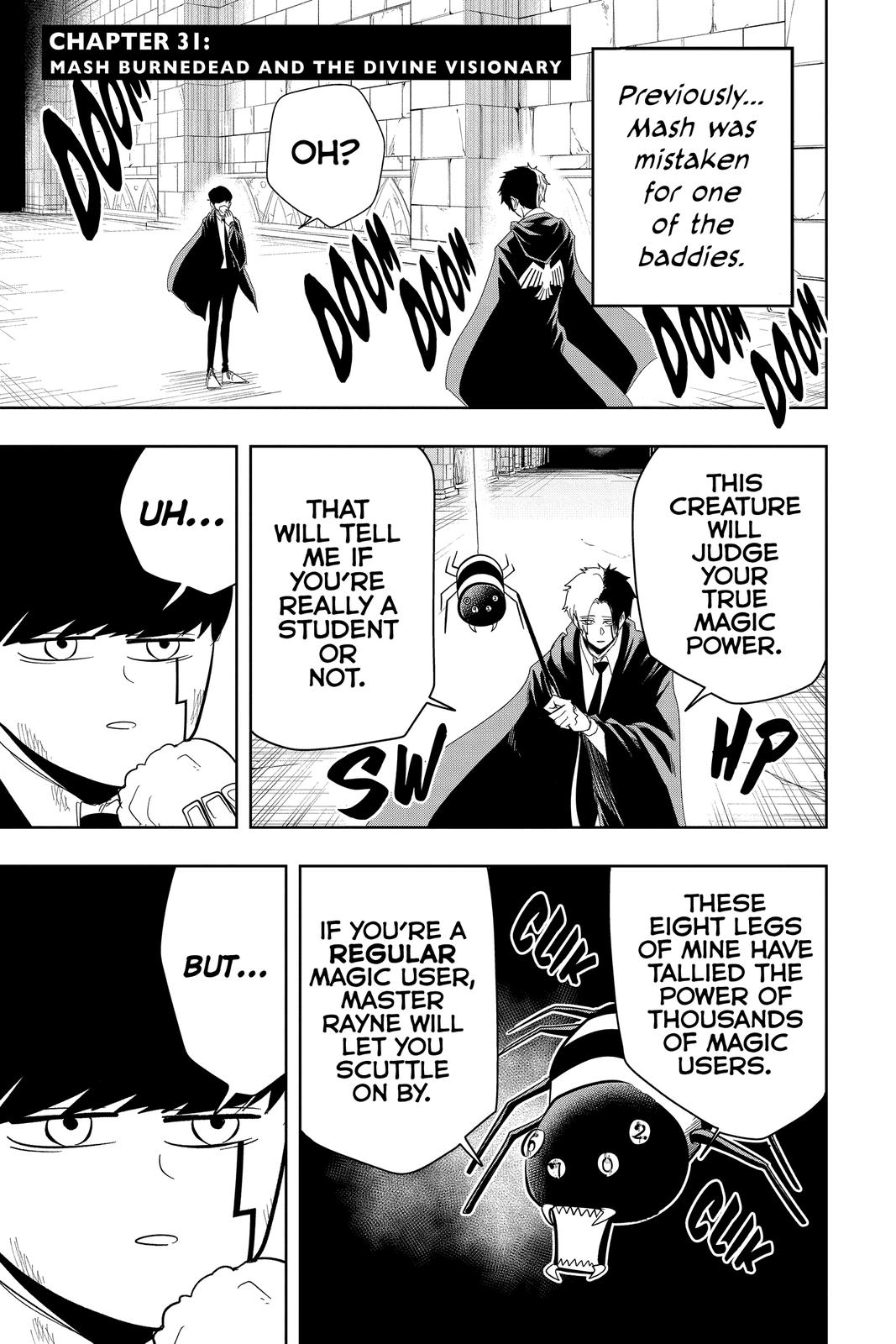Read Mashle Magic and Muscles EN Manga Online
