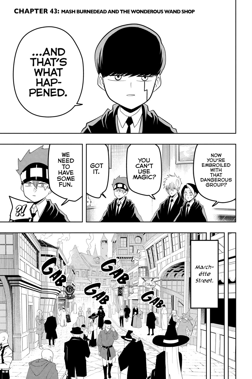 Read Mashle Magic and Muscles EN Manga Online
