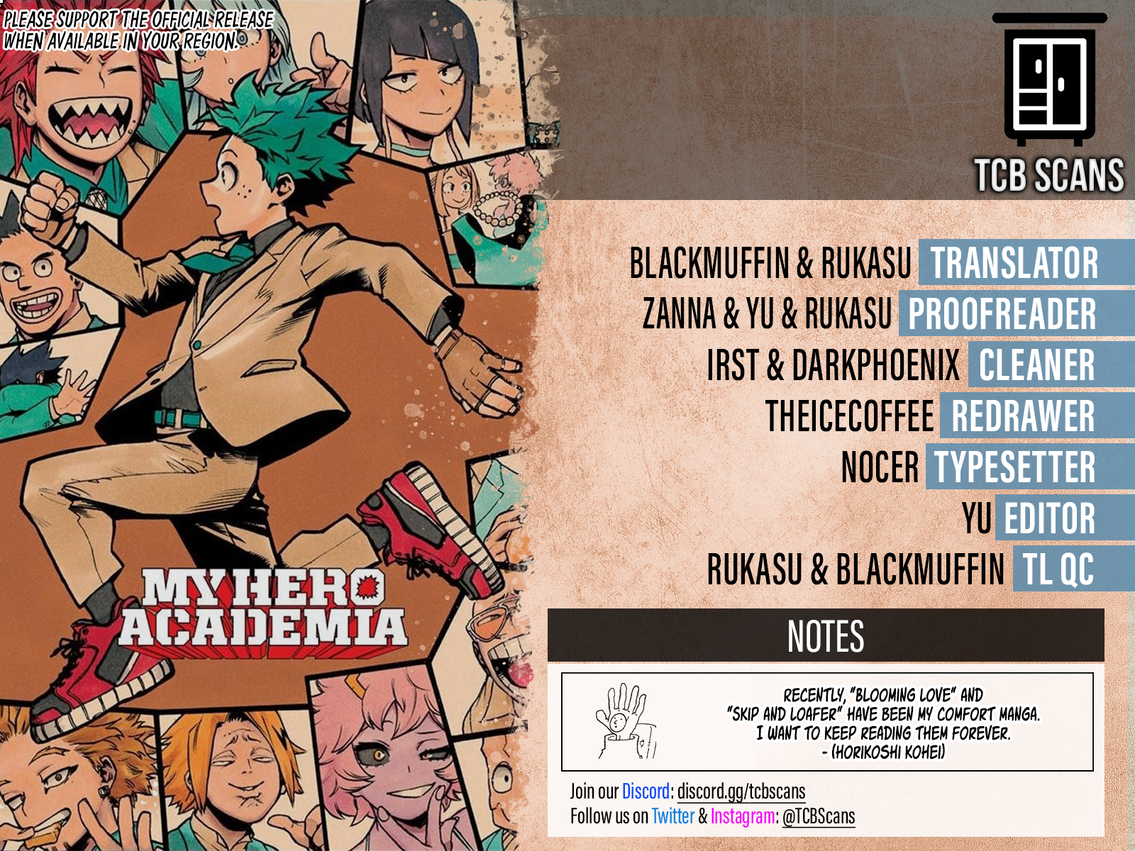 Read My Hero Academia EN Manga Online