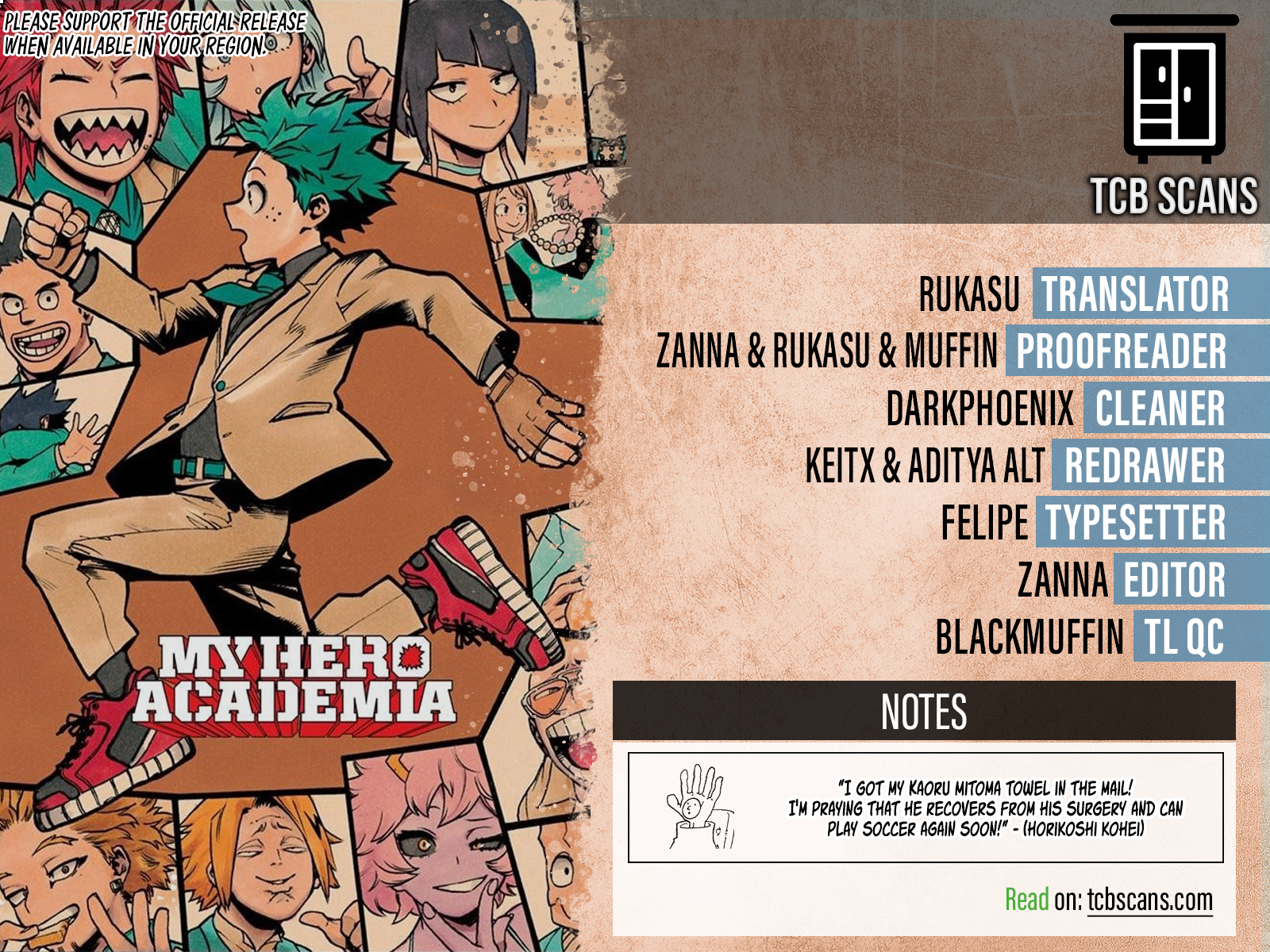 Read My Hero Academia EN Manga Online