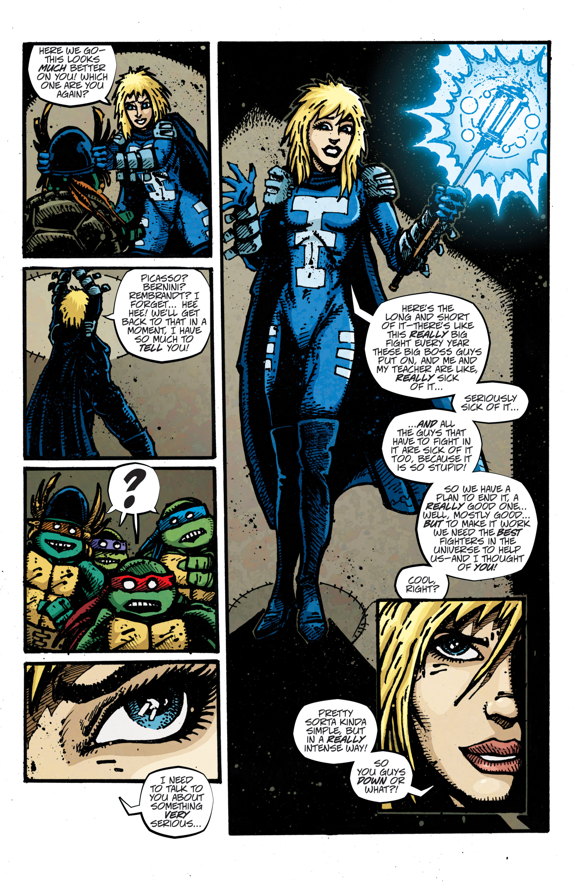 Read Teenage Mutant Ninja Turtles (2011) EN Manga Online