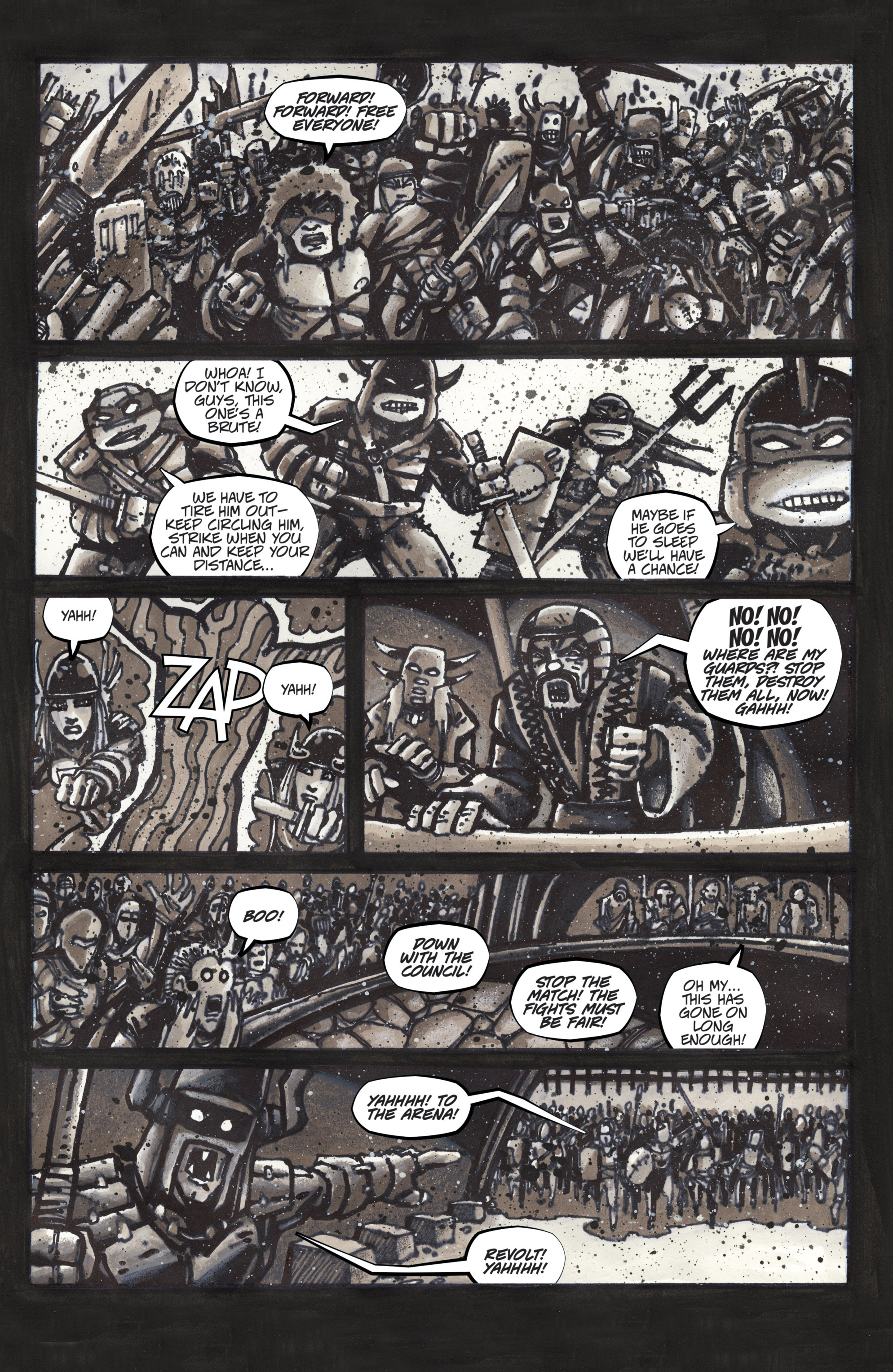 Read Teenage Mutant Ninja Turtles (2011) EN Manga Online