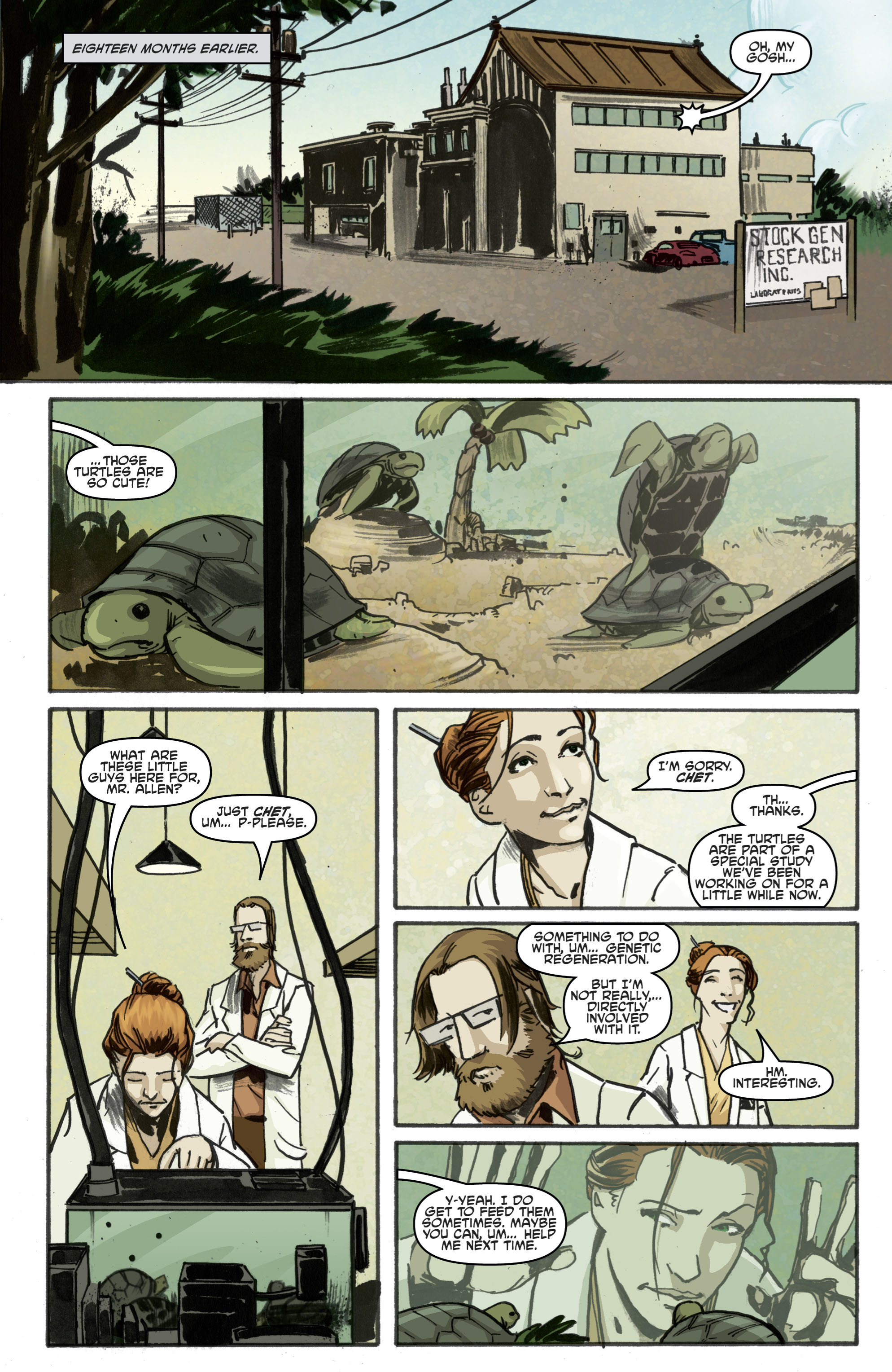 Read Teenage Mutant Ninja Turtles (2011) EN Manga Online