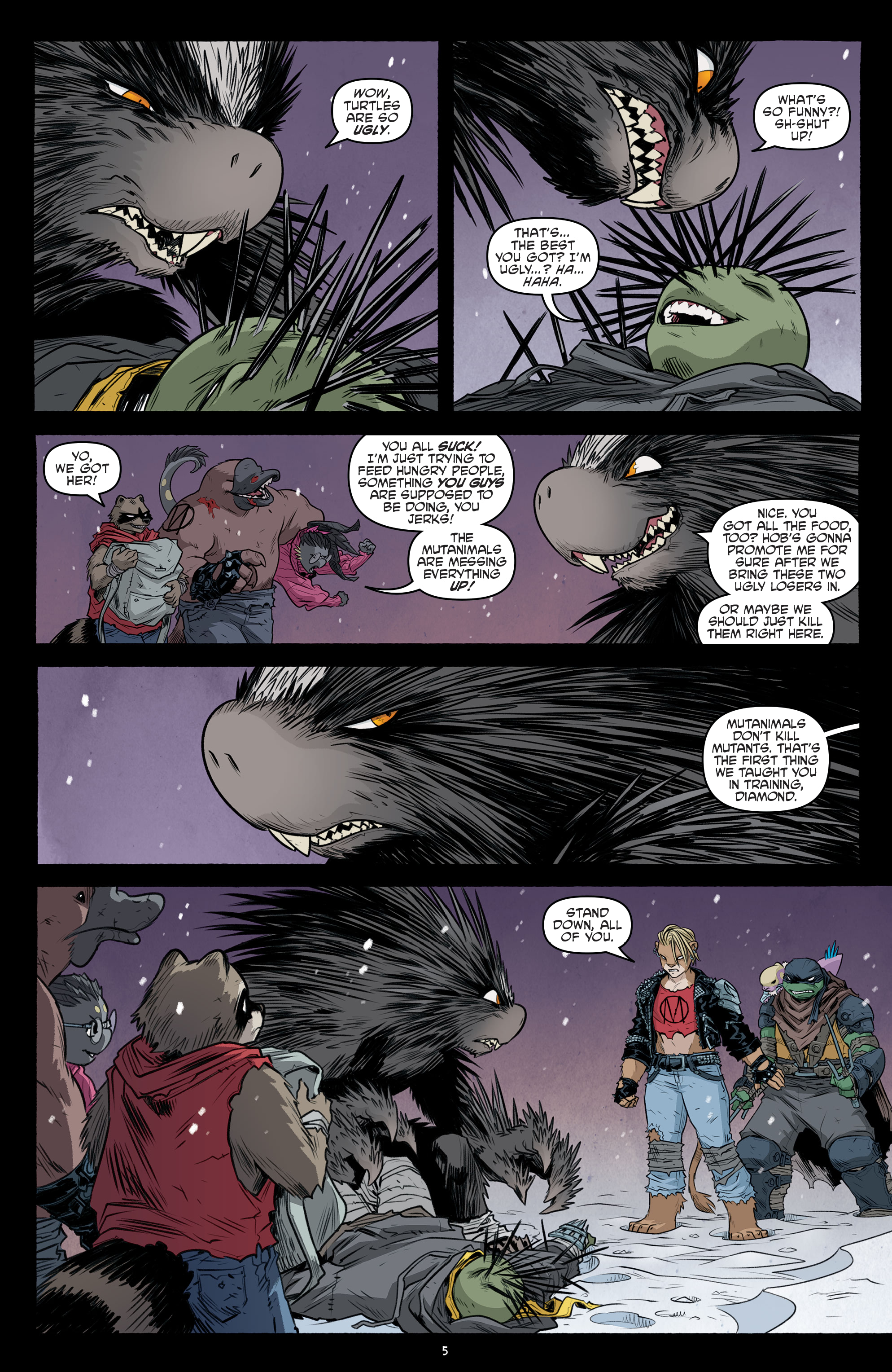 Read Teenage Mutant Ninja Turtles (2011) EN Manga Online