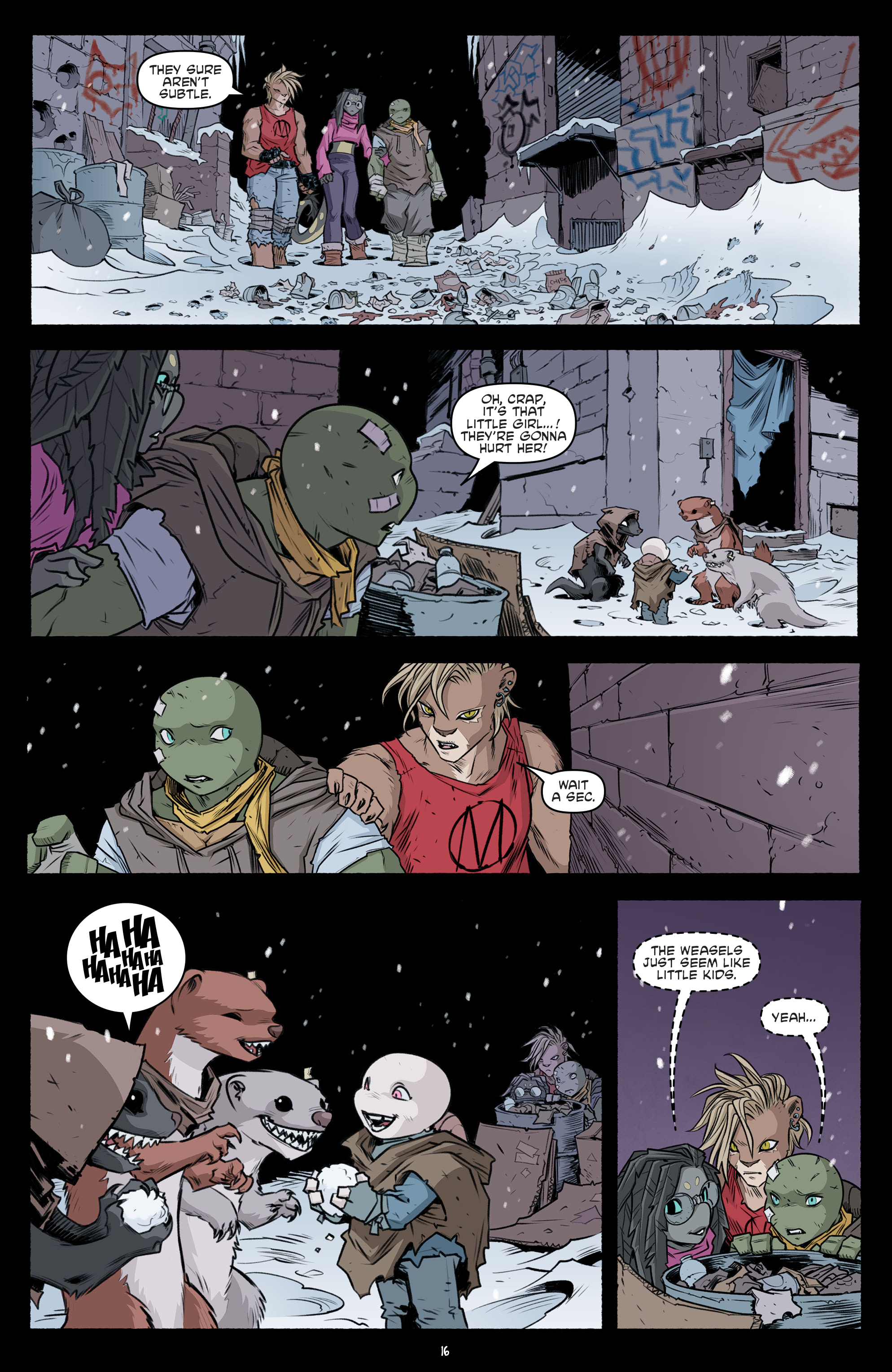 Read Teenage Mutant Ninja Turtles (2011) EN Manga Online