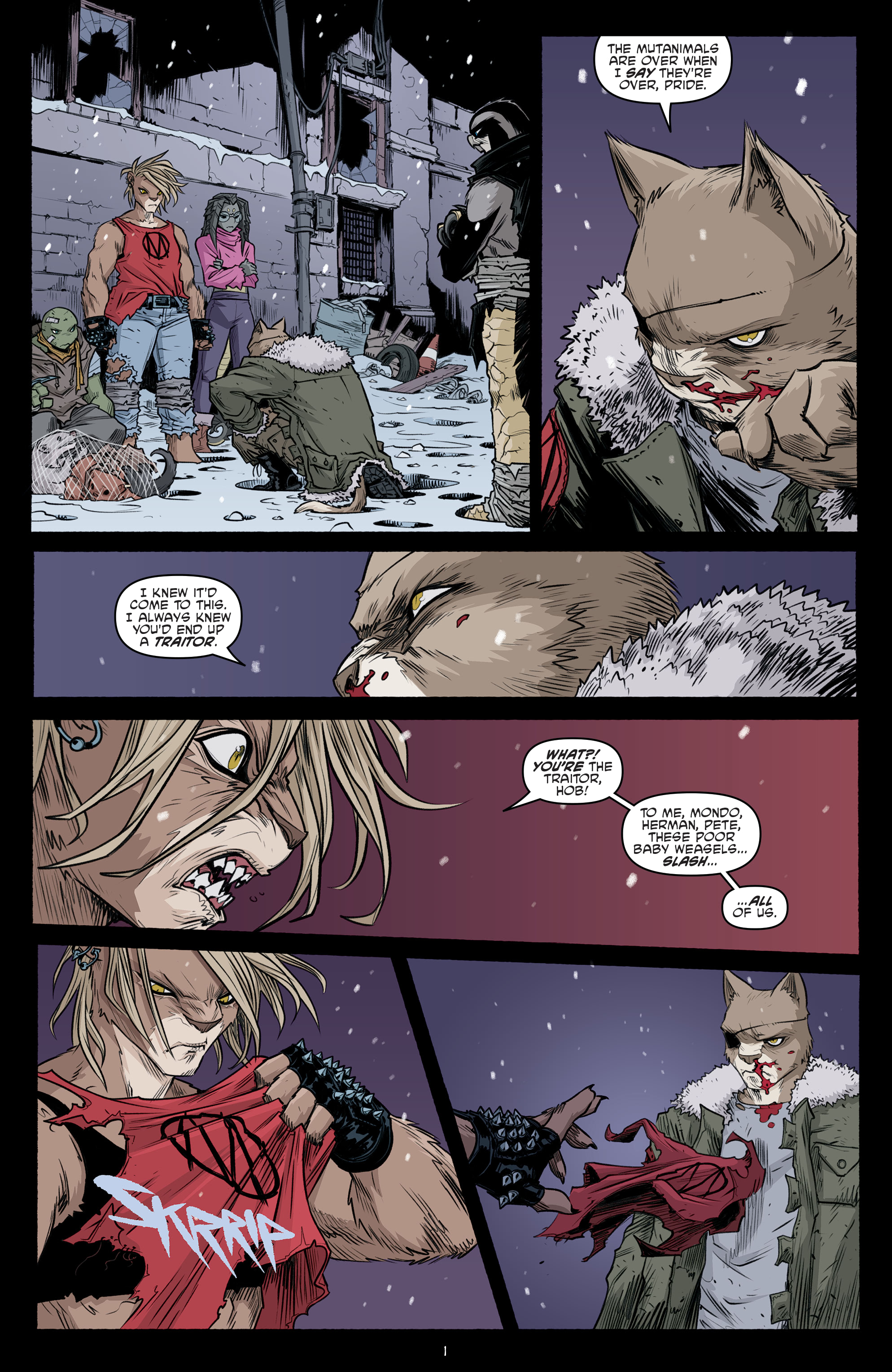 Read Teenage Mutant Ninja Turtles (2011) EN Manga Online