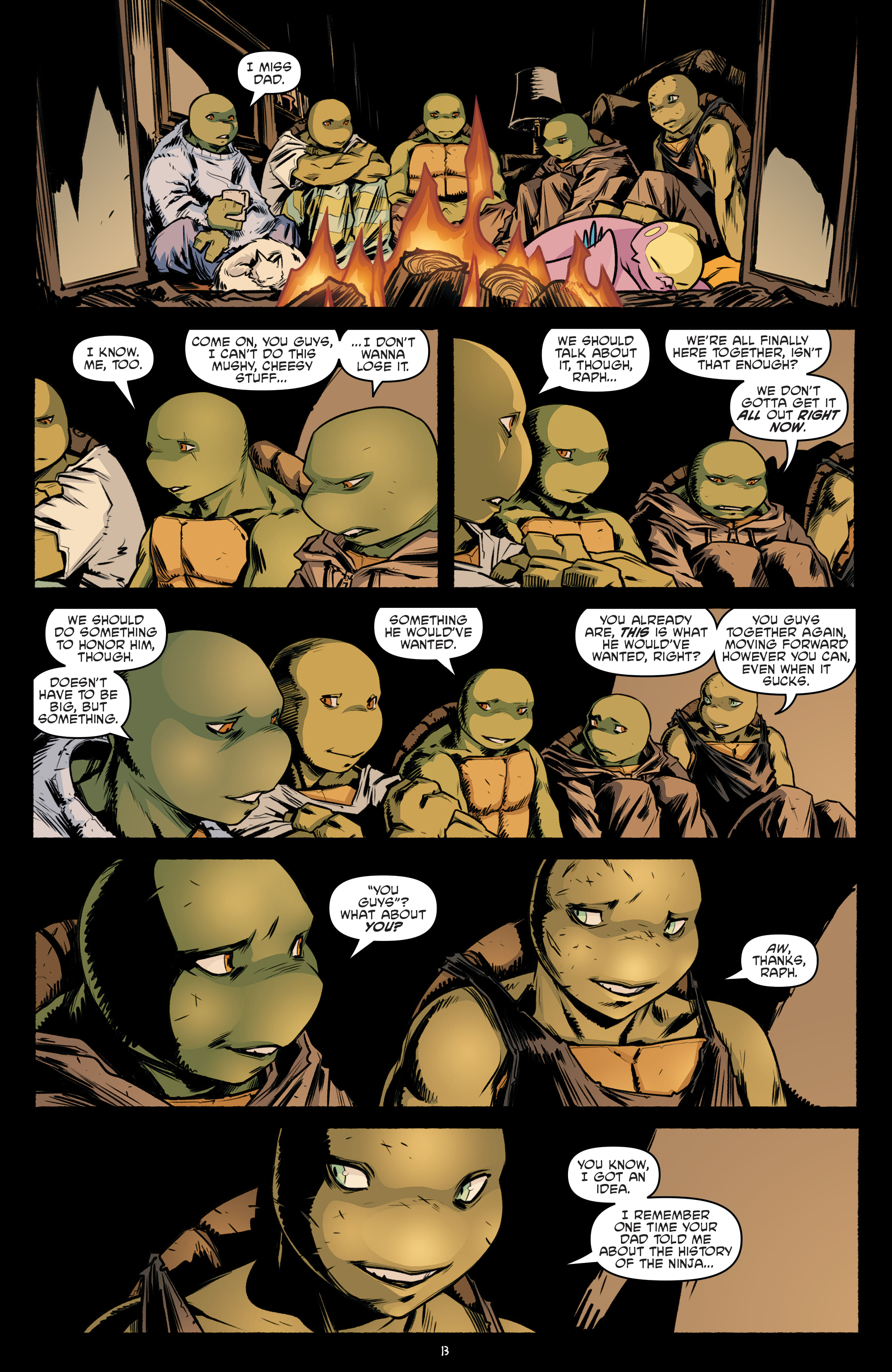 Read Teenage Mutant Ninja Turtles (2011) EN Manga Online