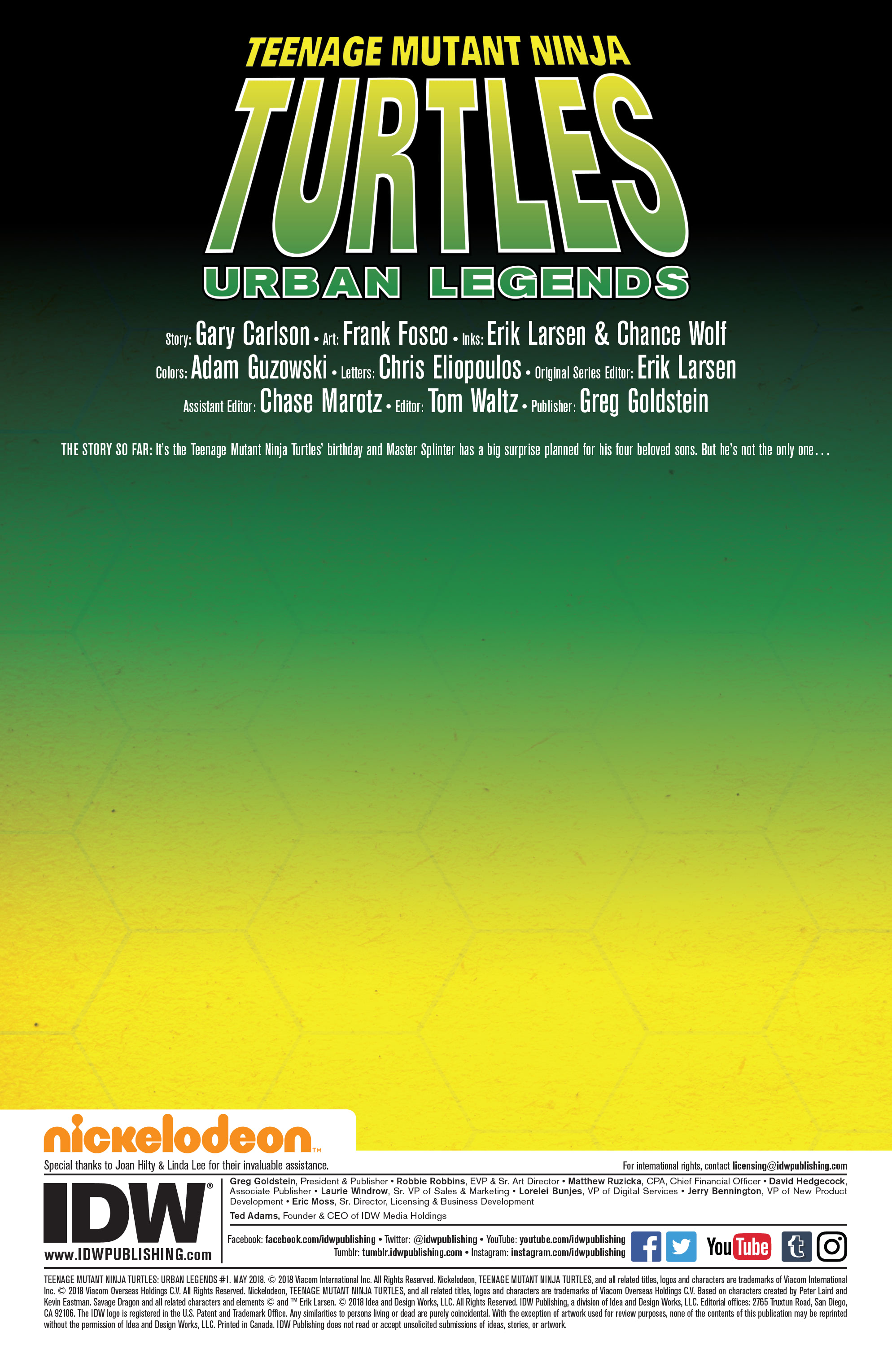 Read Teenage Mutant Ninja Turtles (2011) EN Manga Online