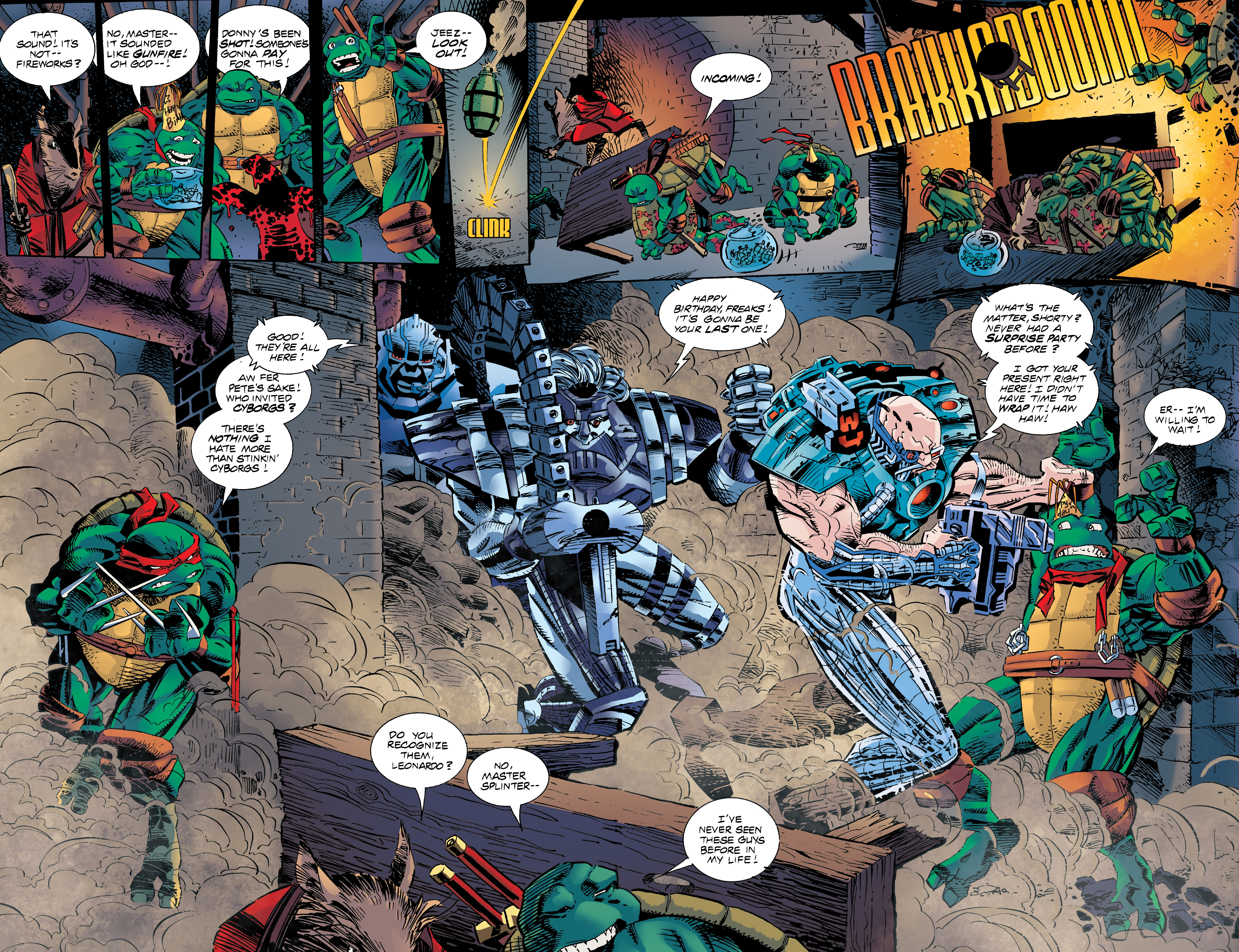 Read Teenage Mutant Ninja Turtles (2011) EN Manga Online