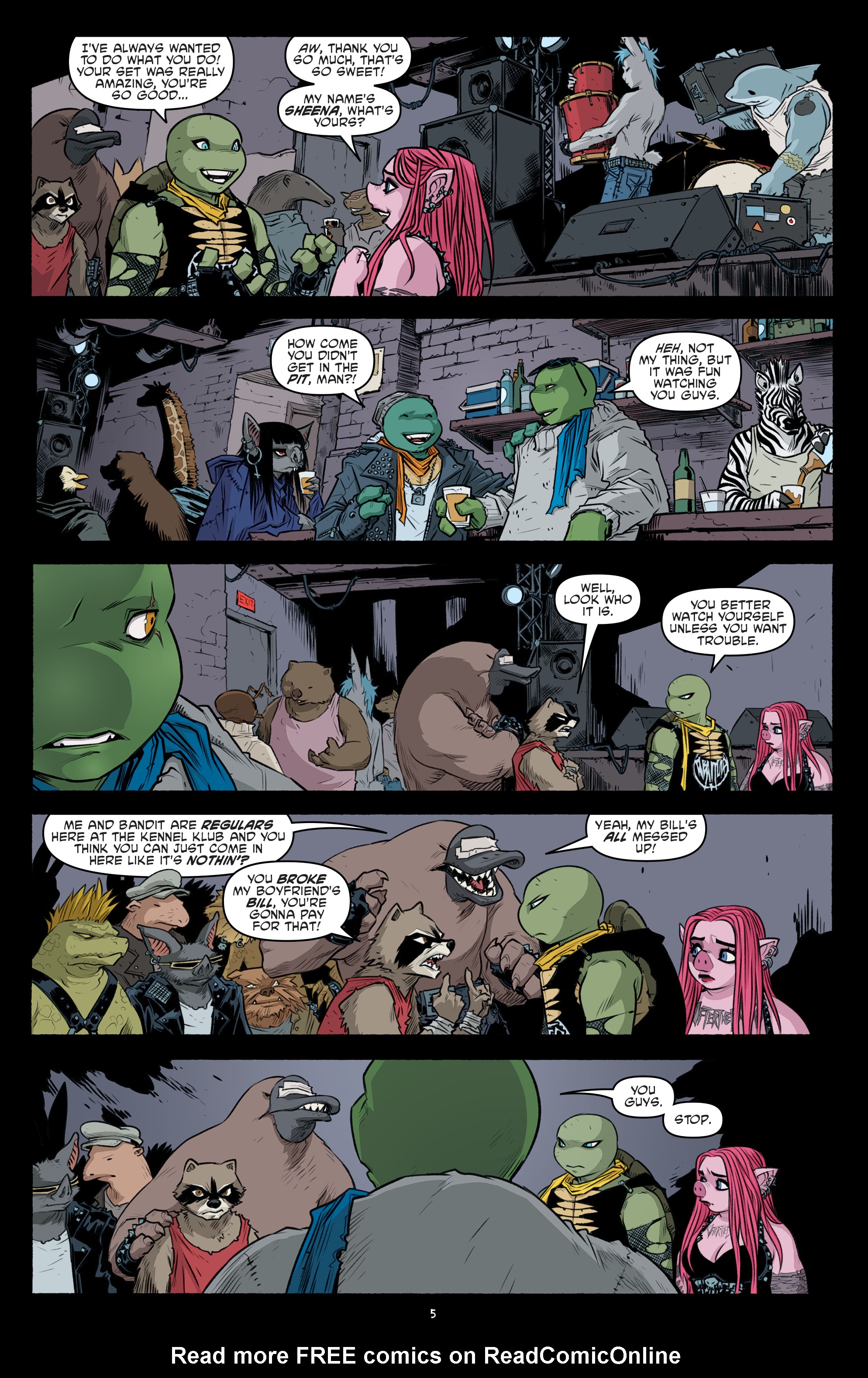 Read Teenage Mutant Ninja Turtles (2011) EN Manga Online