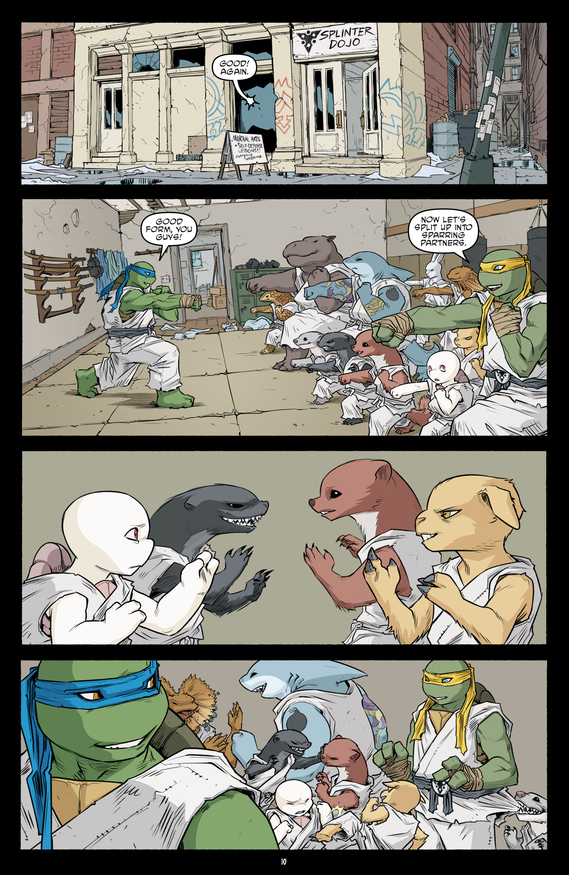 Read Teenage Mutant Ninja Turtles (2011) EN Manga Online