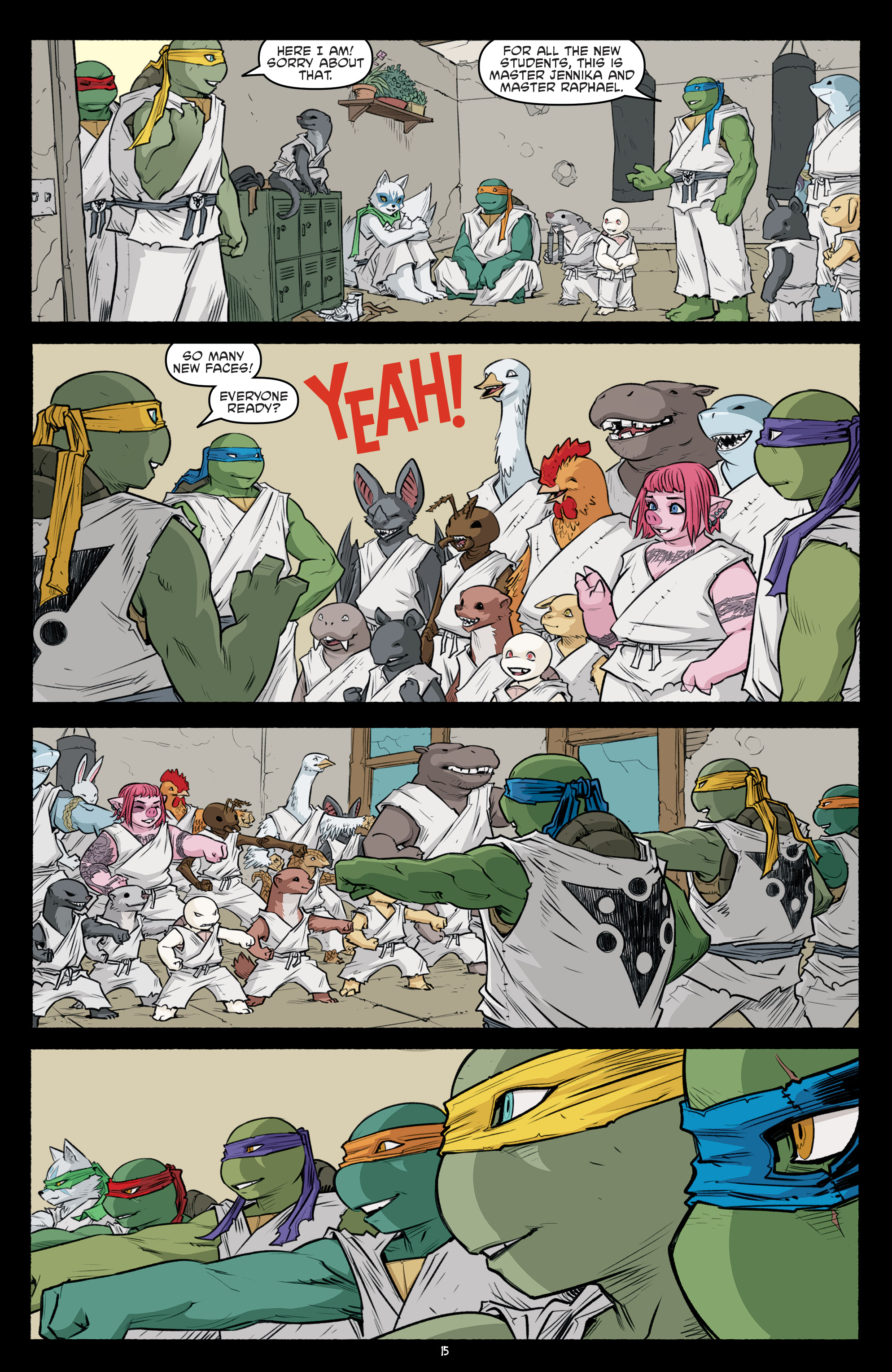 Read Teenage Mutant Ninja Turtles (2011) EN Manga Online