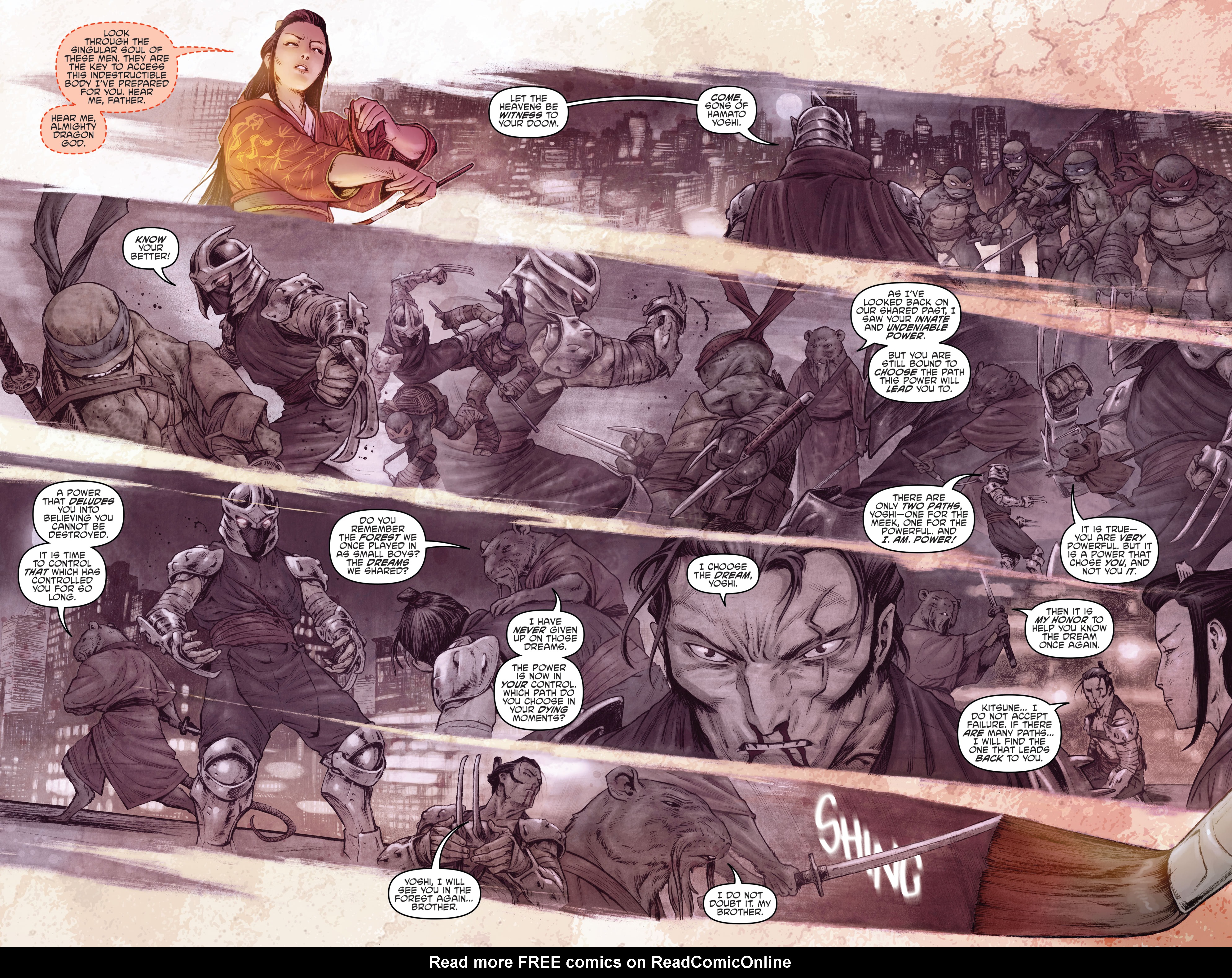 Read Teenage Mutant Ninja Turtles (2011) EN Manga Online