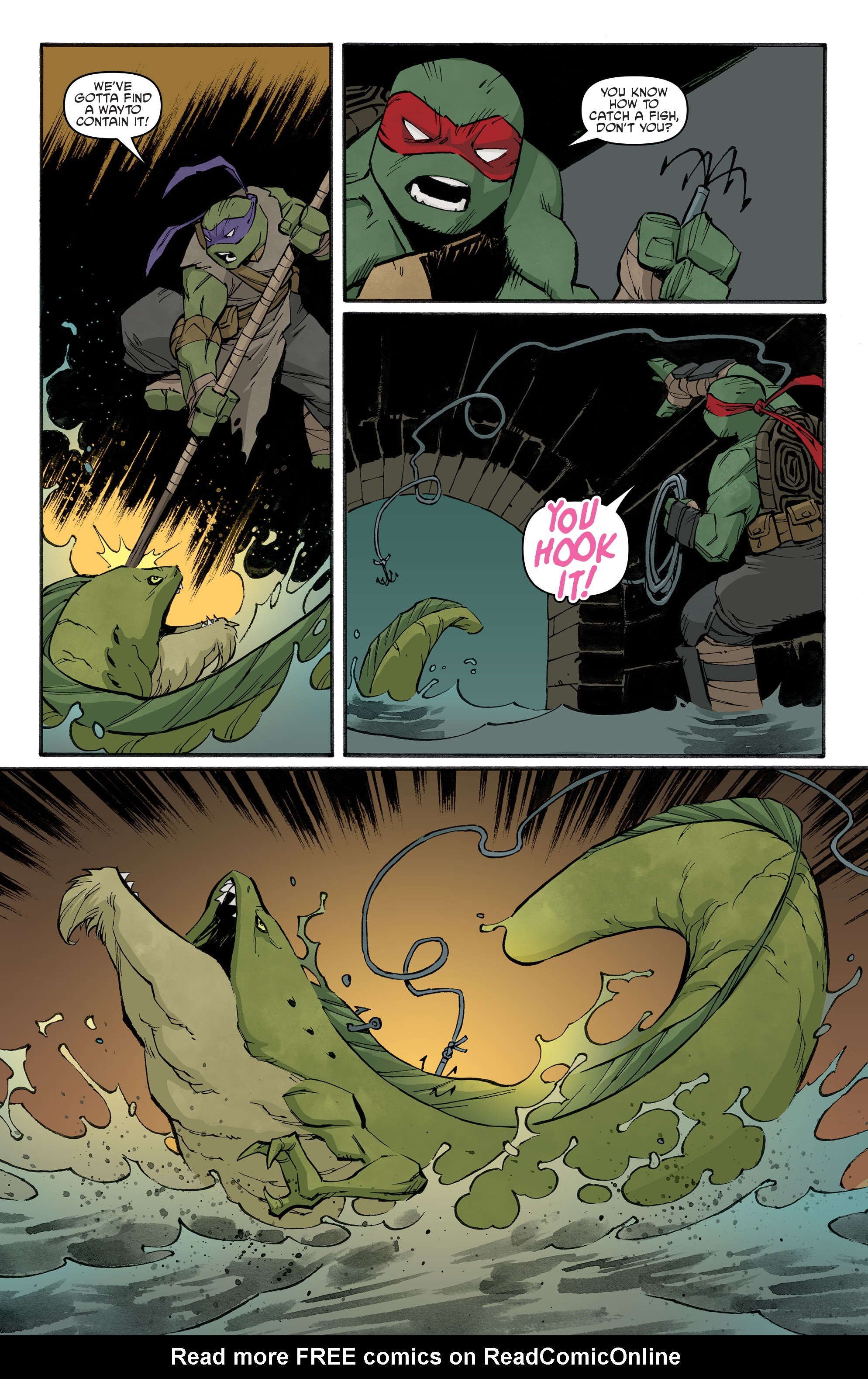 Read Teenage Mutant Ninja Turtles (2011) EN Manga Online