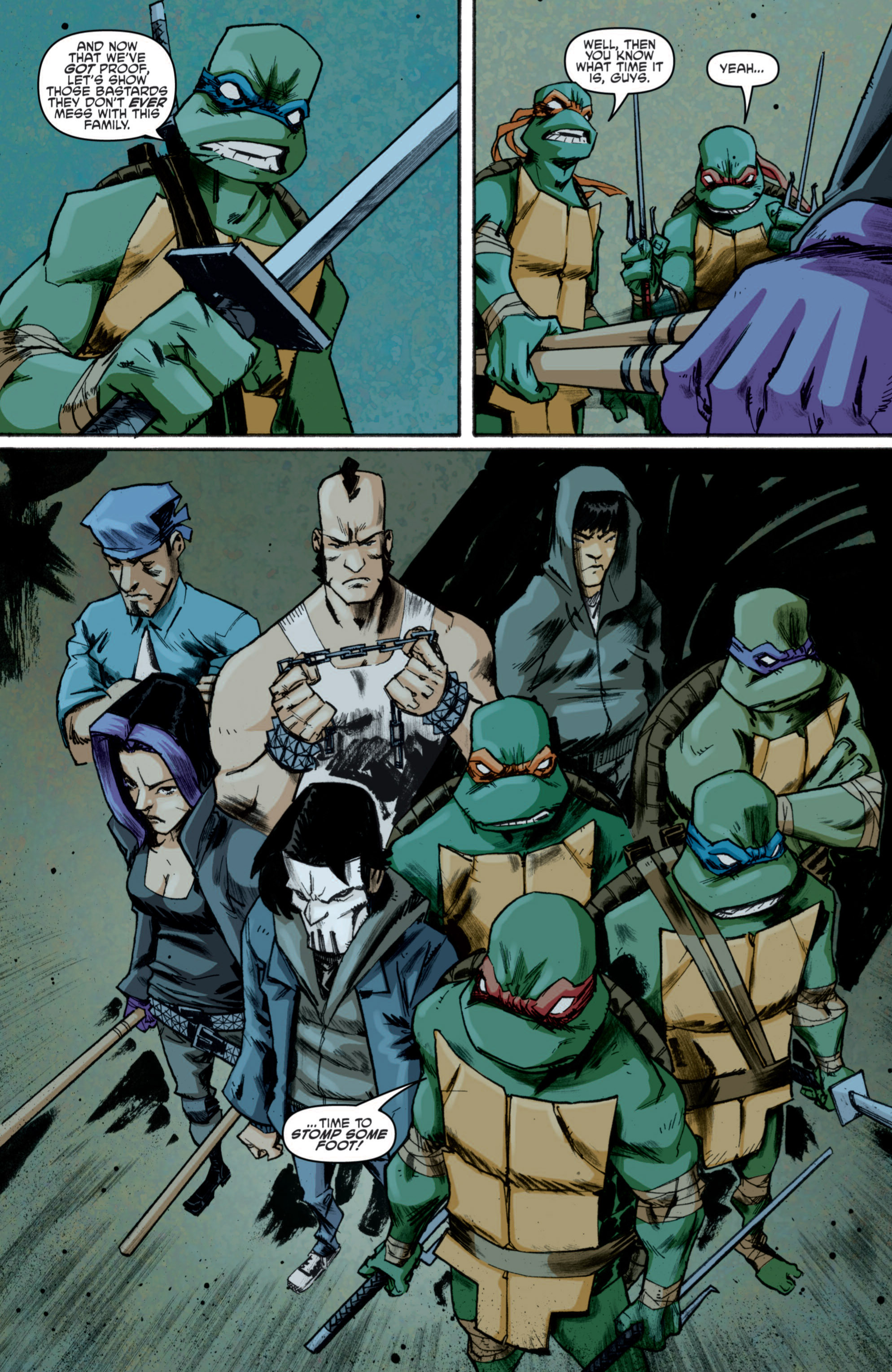 Read Teenage Mutant Ninja Turtles (2011) EN Manga Online