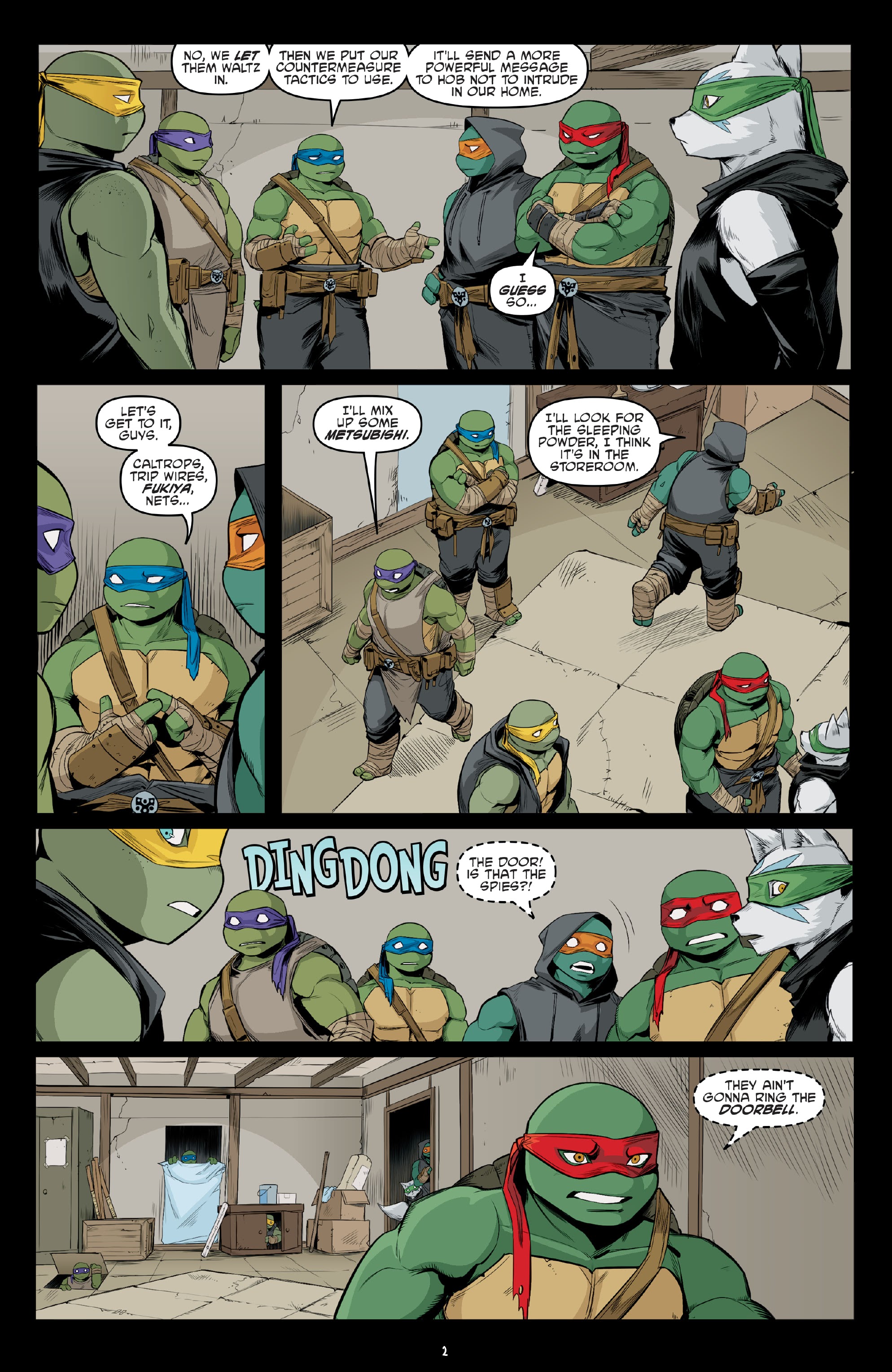Read Teenage Mutant Ninja Turtles (2011) EN Manga Online
