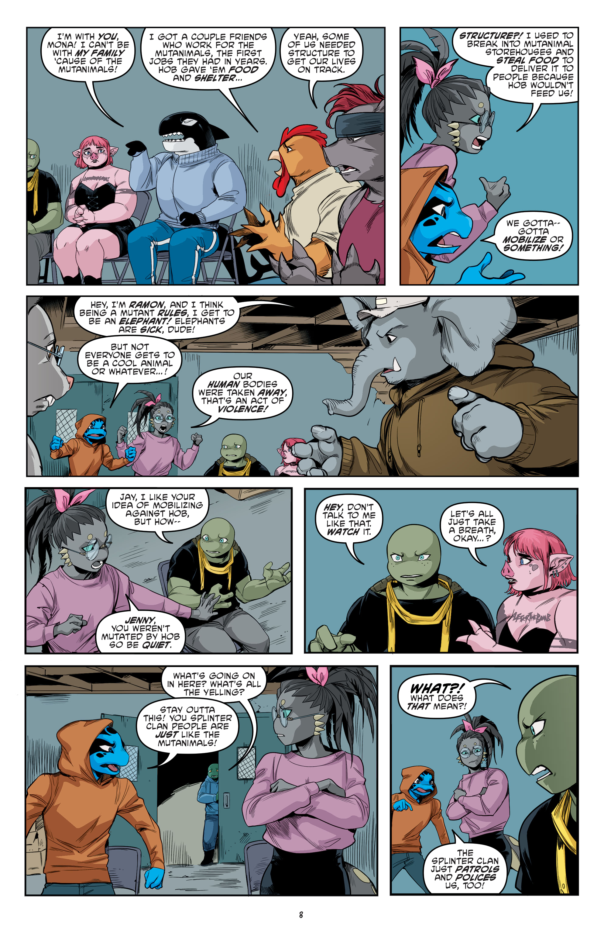 Read Teenage Mutant Ninja Turtles (2011) EN Manga Online