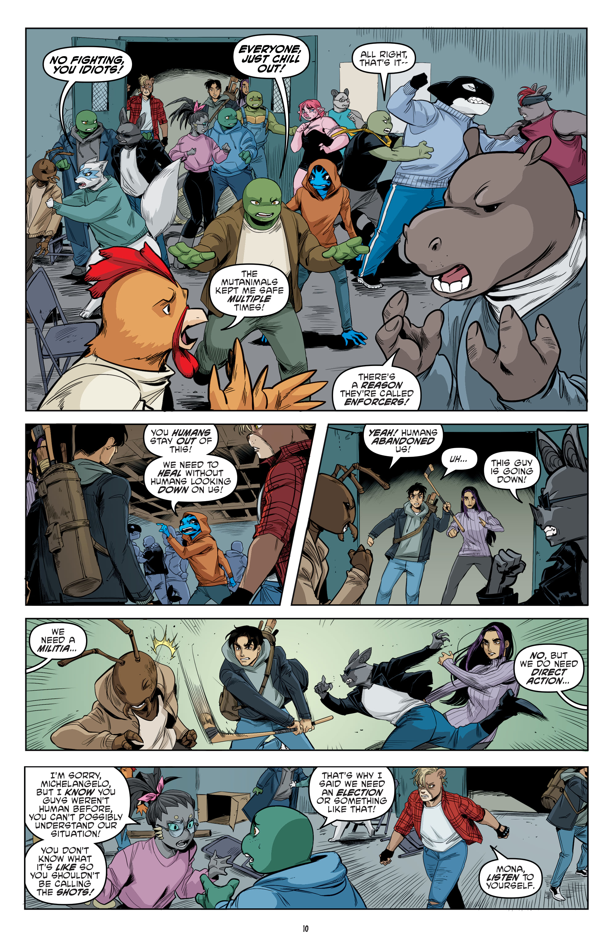 Read Teenage Mutant Ninja Turtles (2011) EN Manga Online