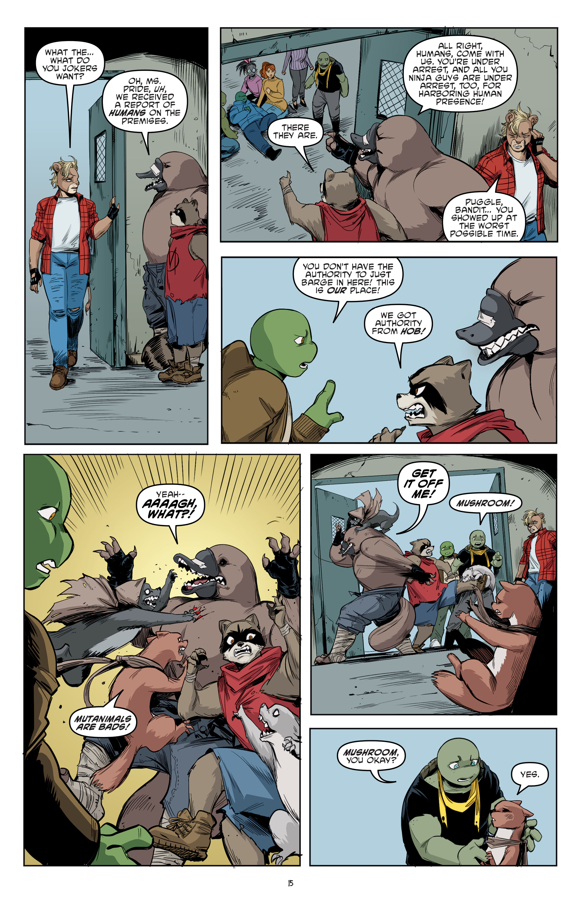 Read Teenage Mutant Ninja Turtles (2011) EN Manga Online