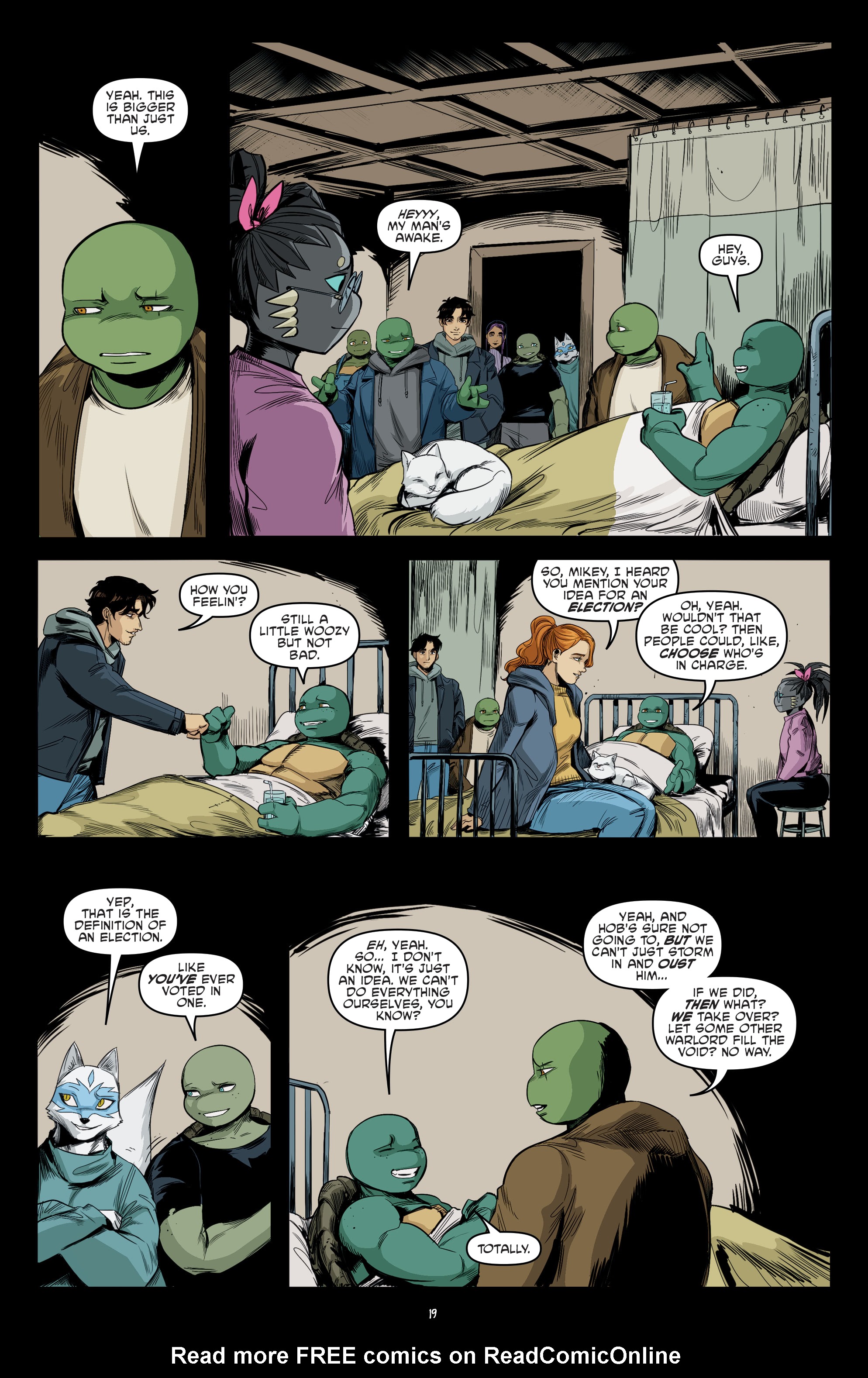 Read Teenage Mutant Ninja Turtles (2011) EN Manga Online