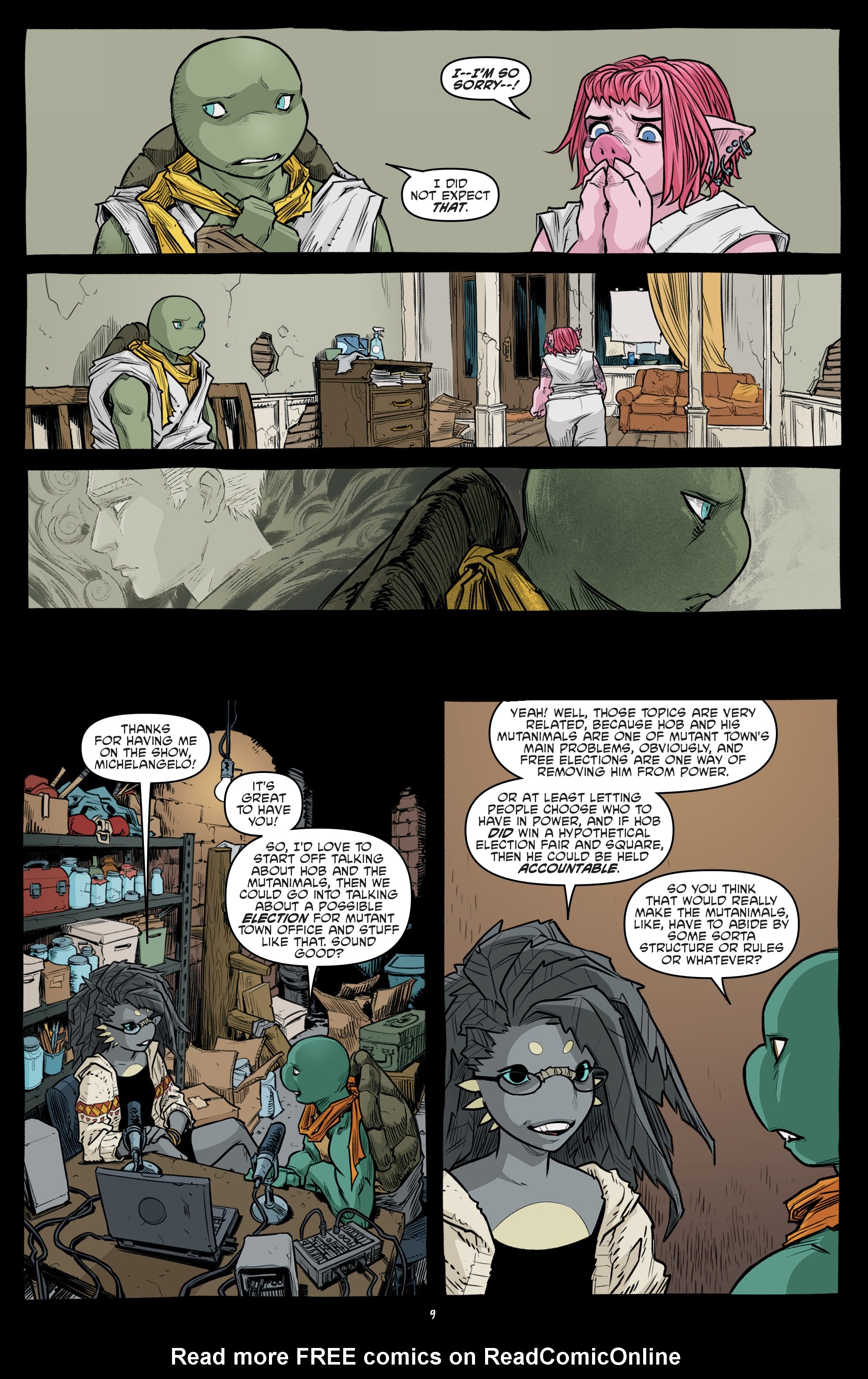 Read Teenage Mutant Ninja Turtles (2011) EN Manga Online