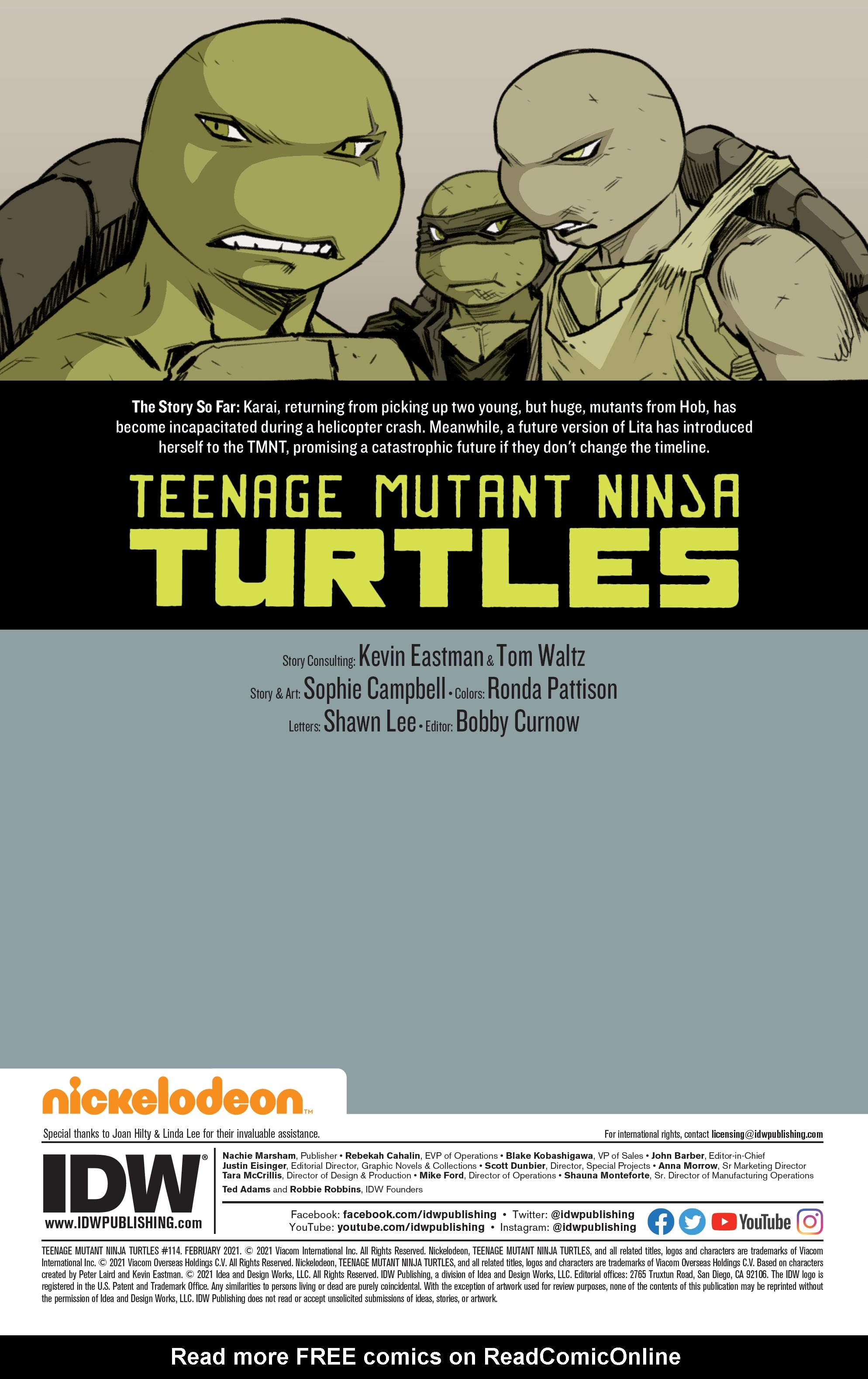 Read Teenage Mutant Ninja Turtles (2011) EN Manga Online