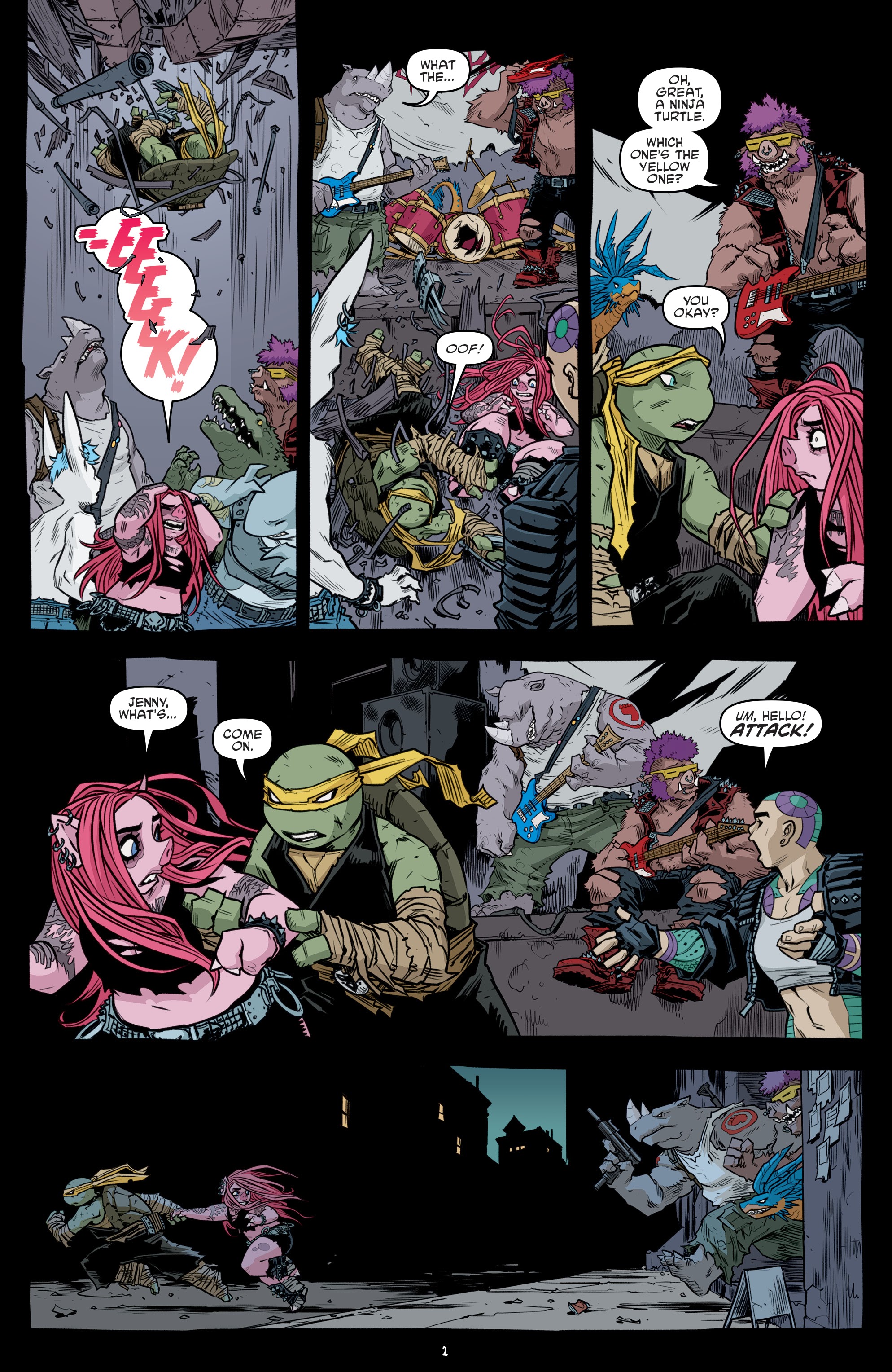 Read Teenage Mutant Ninja Turtles (2011) EN Manga Online