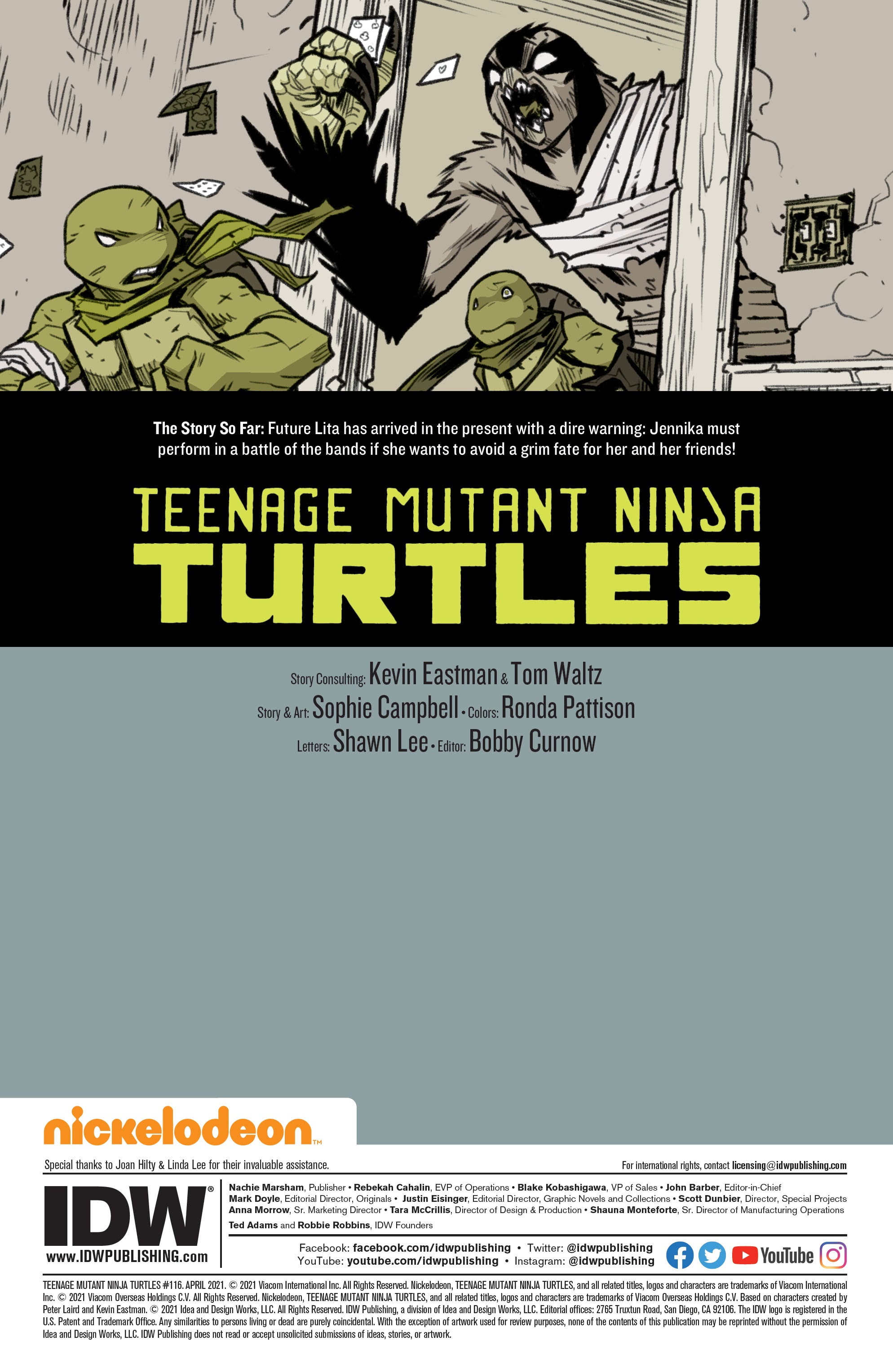 Read Teenage Mutant Ninja Turtles (2011) EN Manga Online