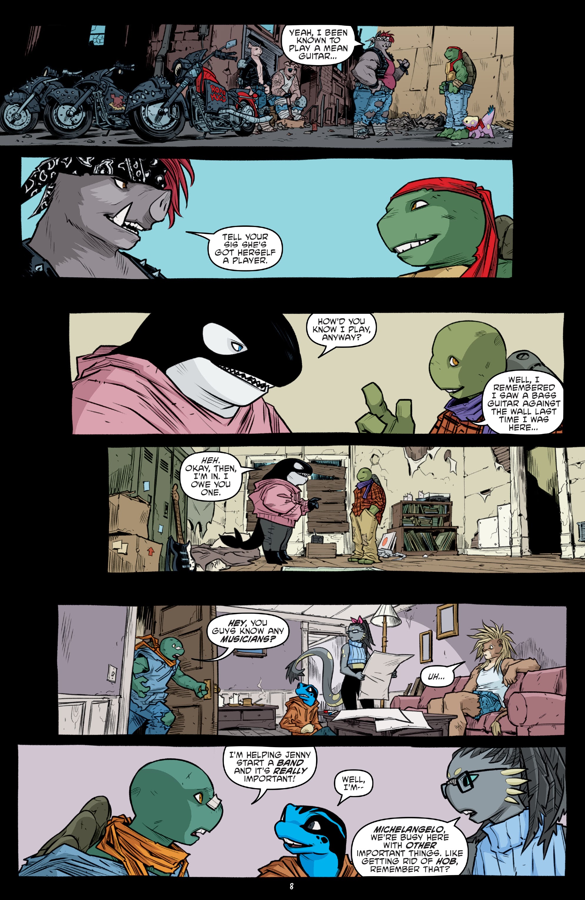 Read Teenage Mutant Ninja Turtles (2011) EN Manga Online