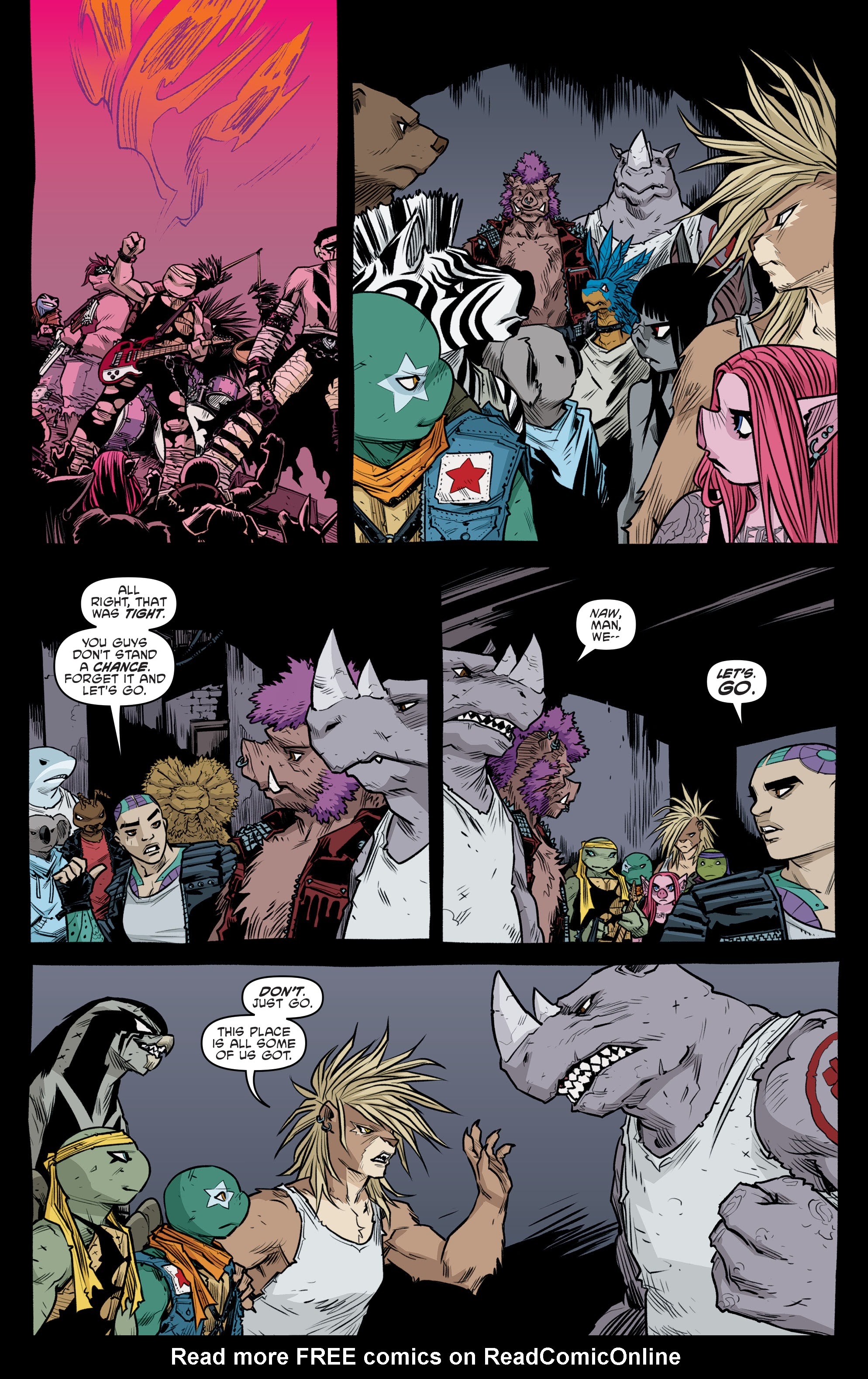 Read Teenage Mutant Ninja Turtles (2011) EN Manga Online