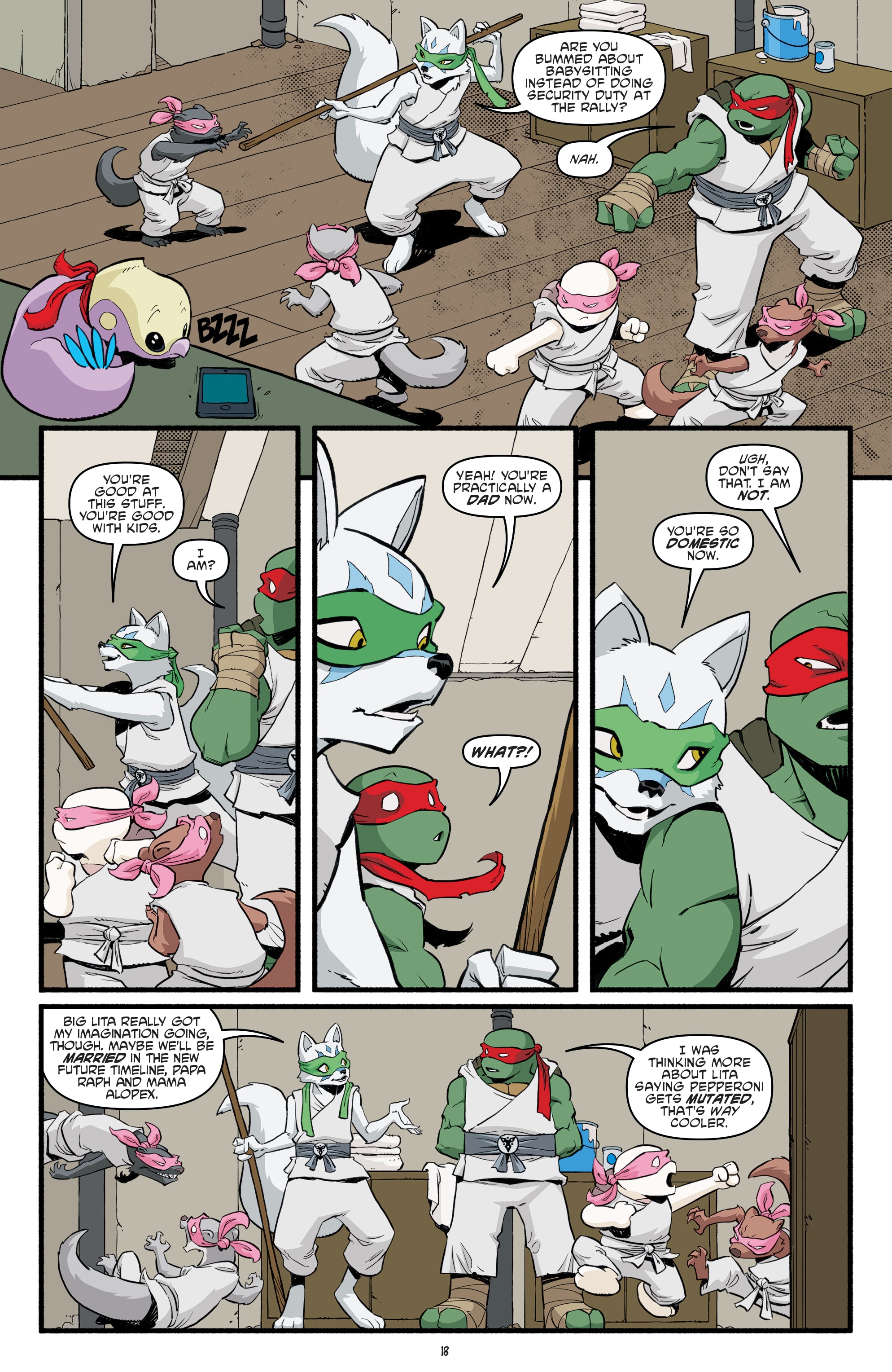Read Teenage Mutant Ninja Turtles (2011) EN Manga Online