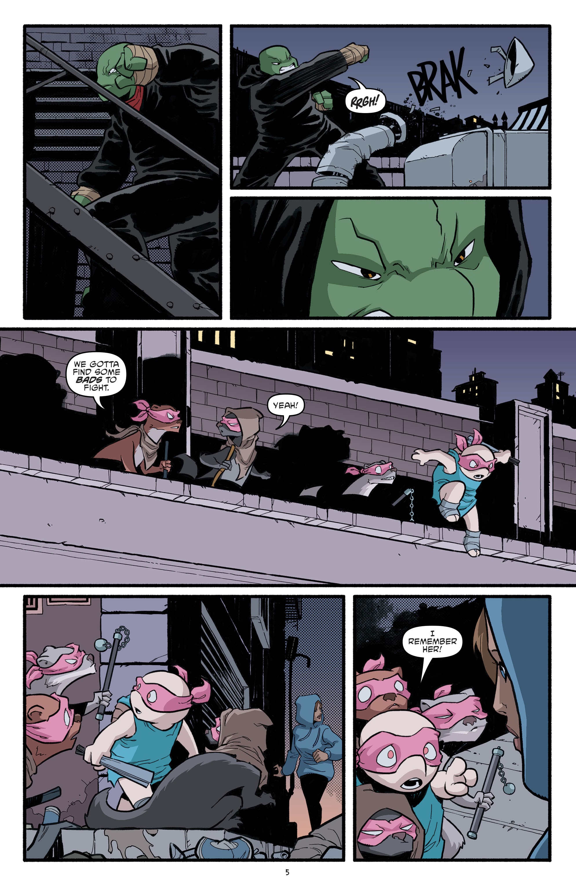 Read Teenage Mutant Ninja Turtles (2011) EN Manga Online