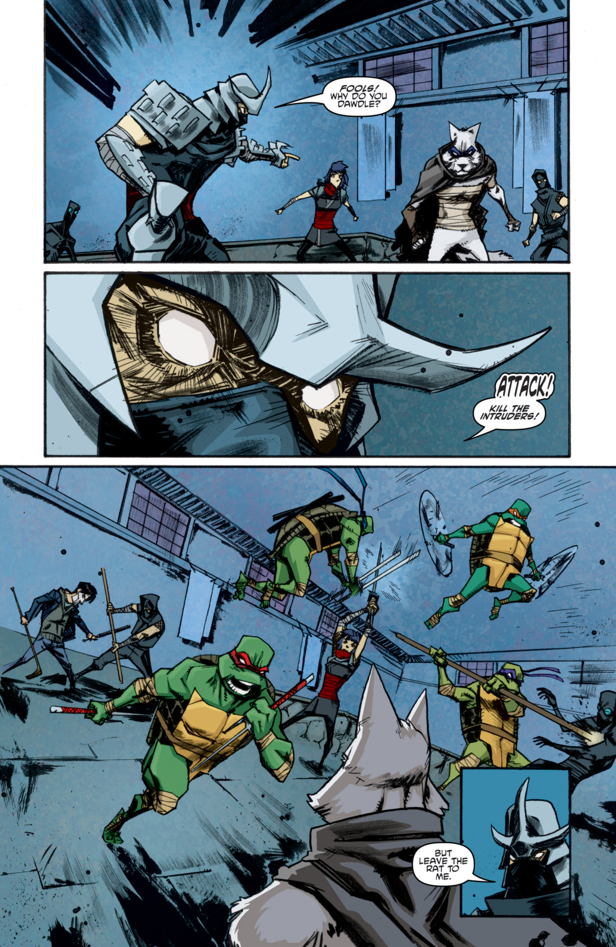 Read Teenage Mutant Ninja Turtles (2011) EN Manga Online