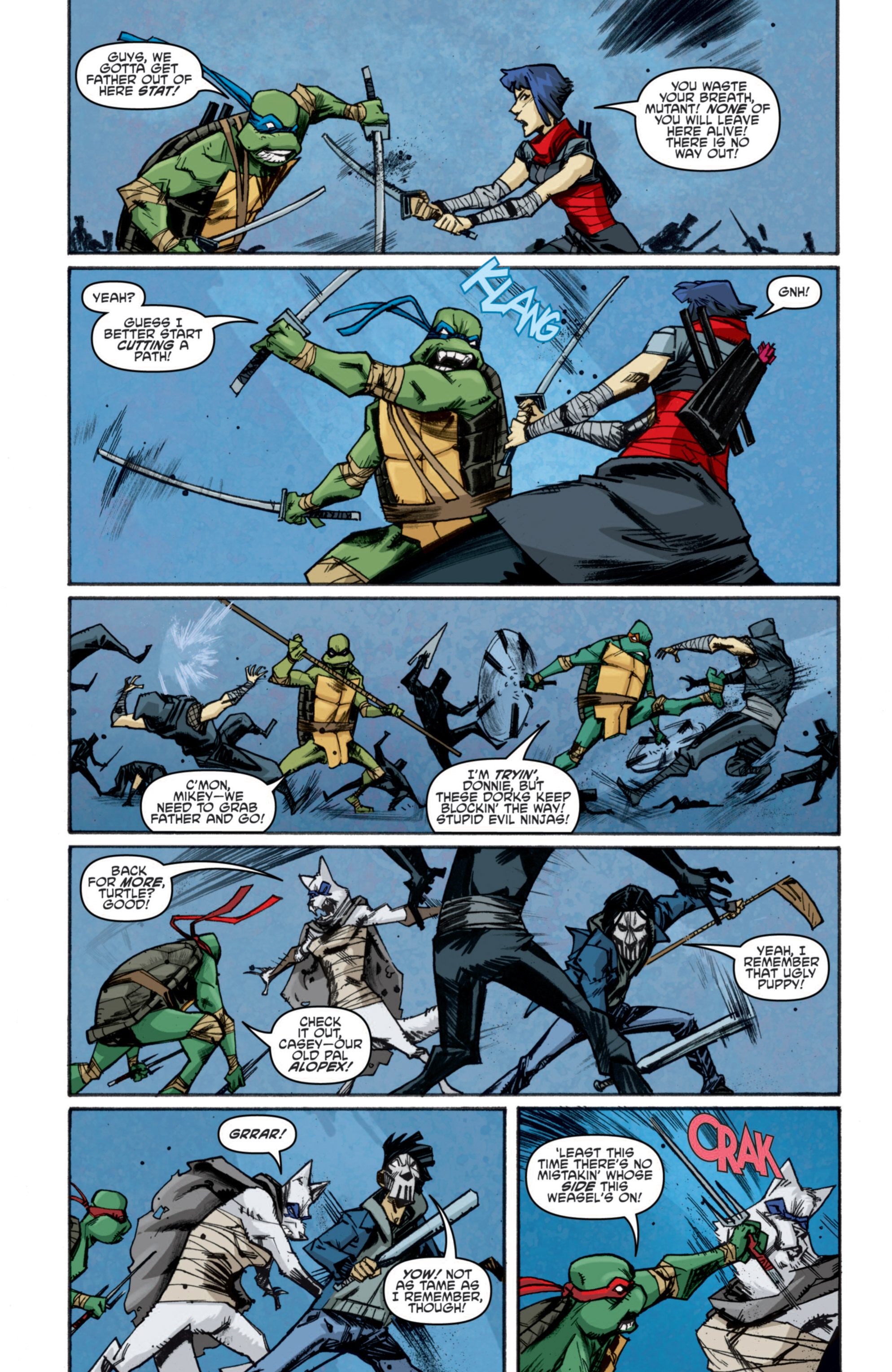 Read Teenage Mutant Ninja Turtles (2011) EN Manga Online
