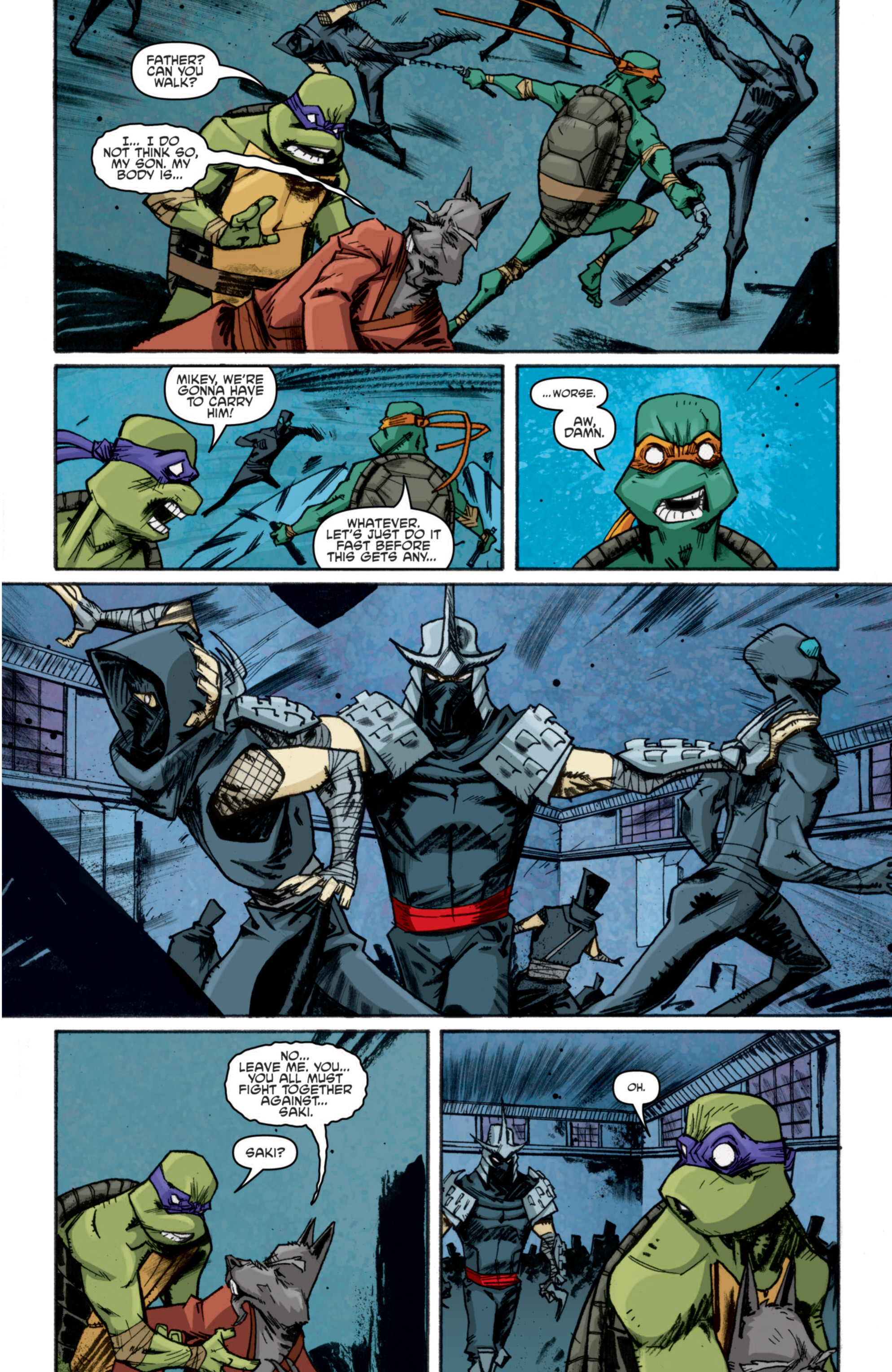 Read Teenage Mutant Ninja Turtles (2011) EN Manga Online
