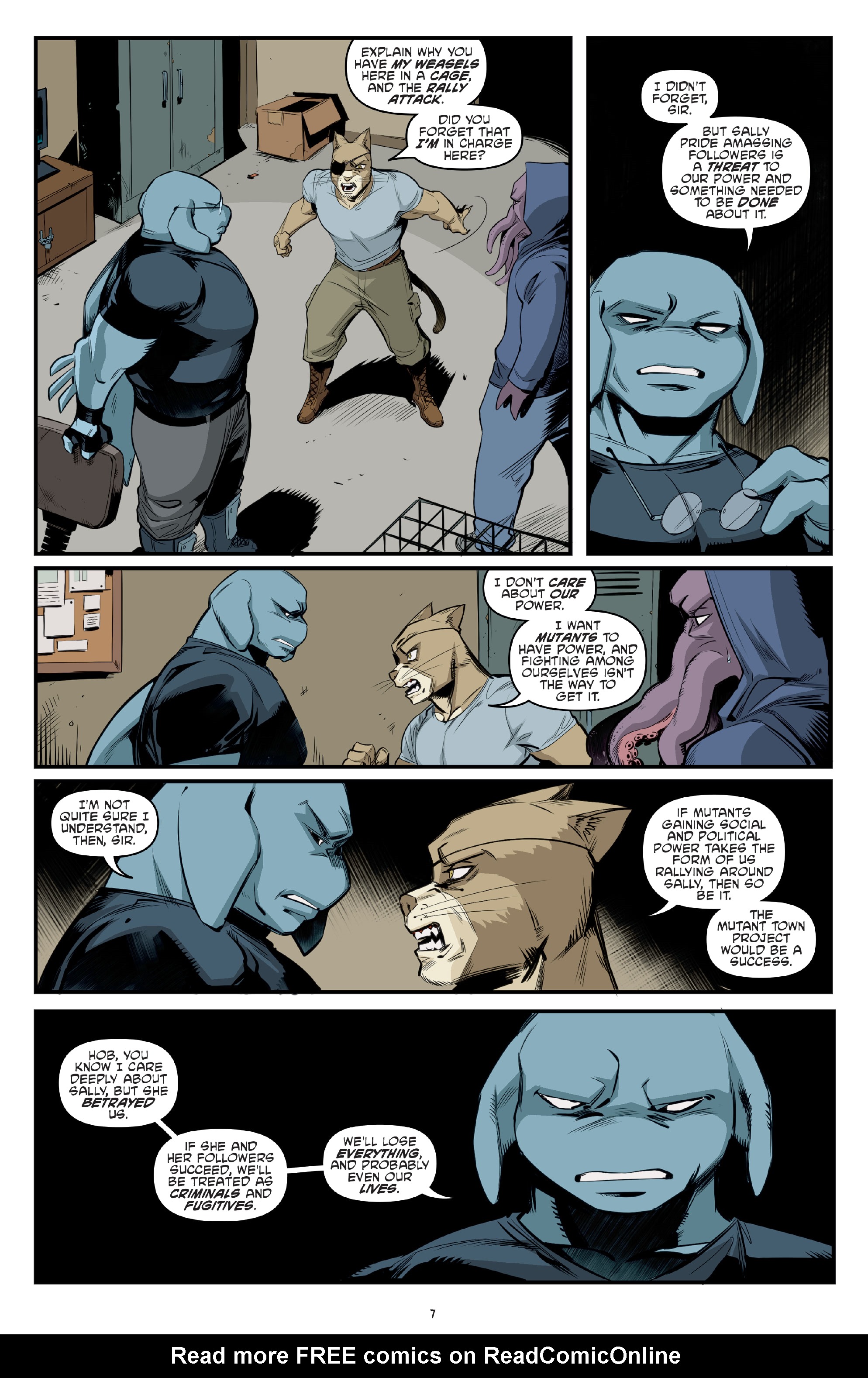 Read Teenage Mutant Ninja Turtles (2011) EN Manga Online