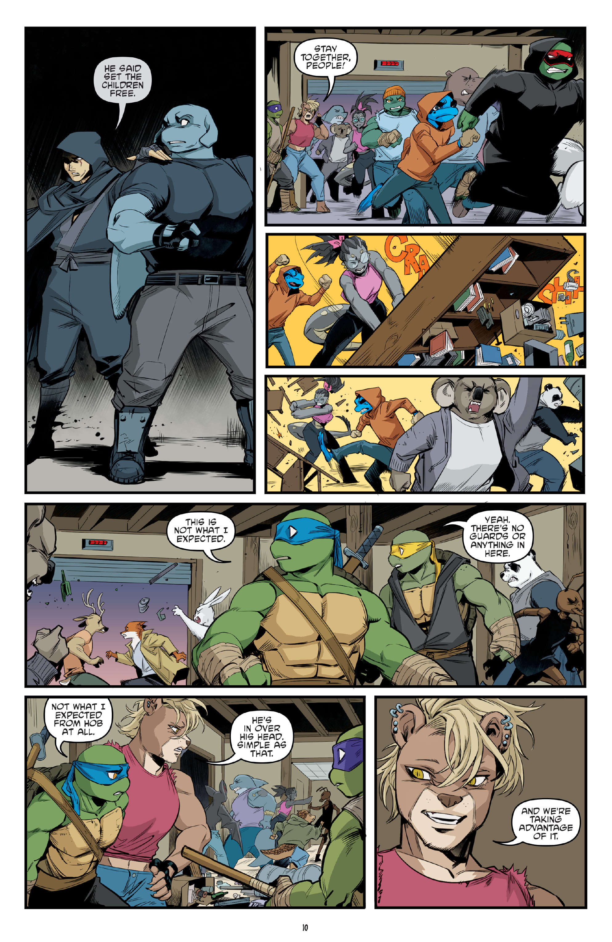 Read Teenage Mutant Ninja Turtles (2011) EN Manga Online