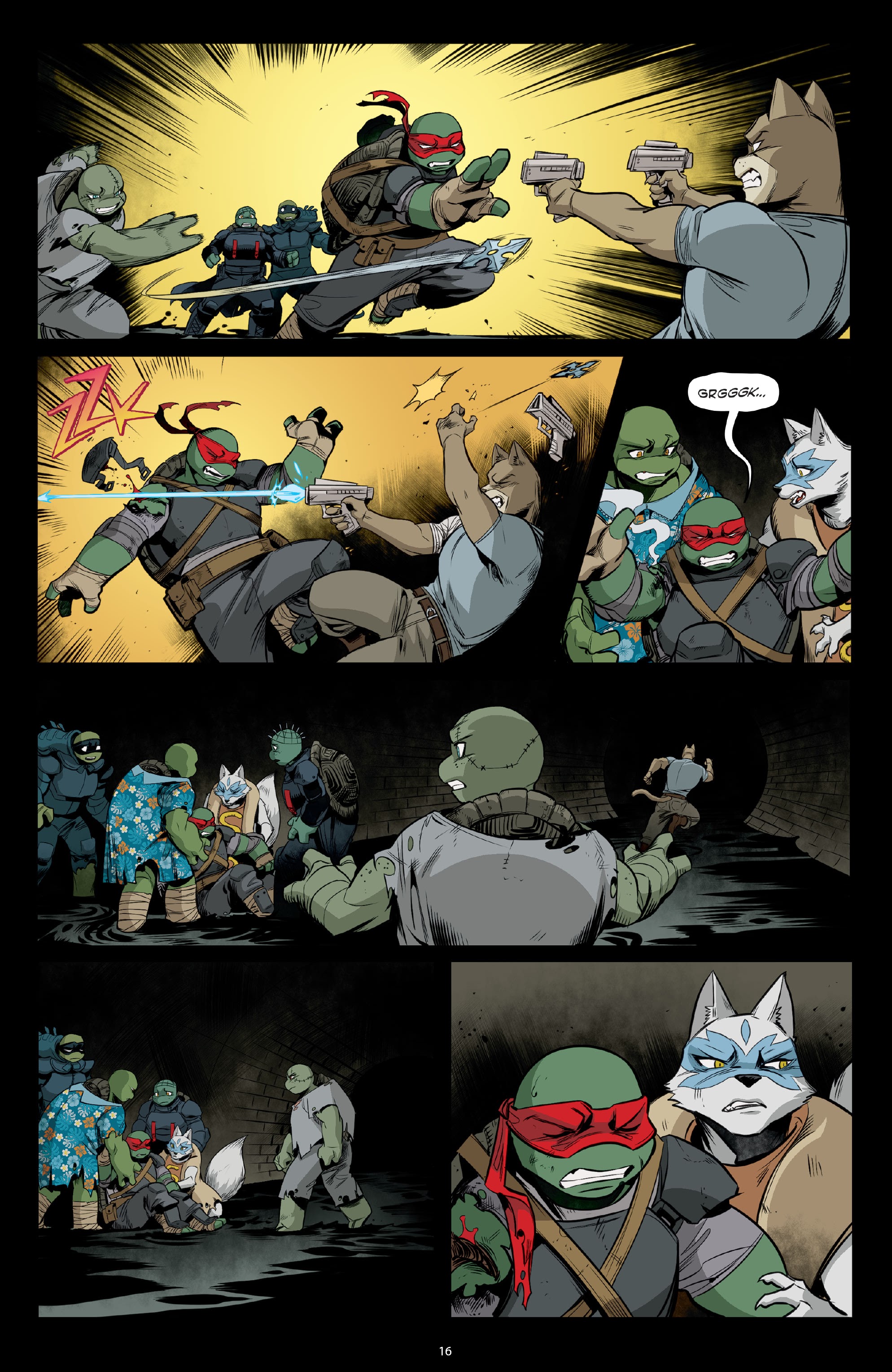 Read Teenage Mutant Ninja Turtles (2011) EN Manga Online