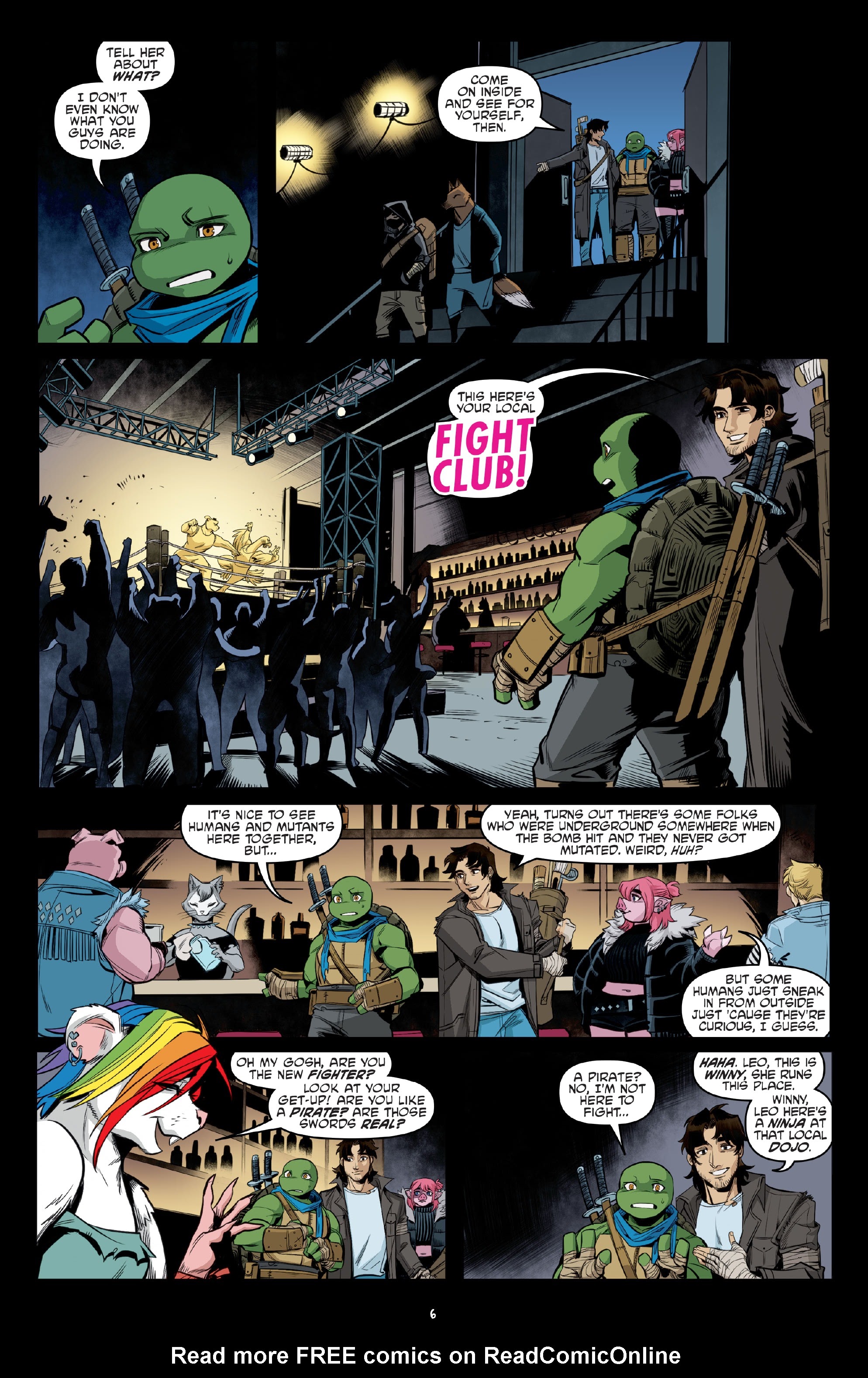 Read Teenage Mutant Ninja Turtles (2011) EN Manga Online