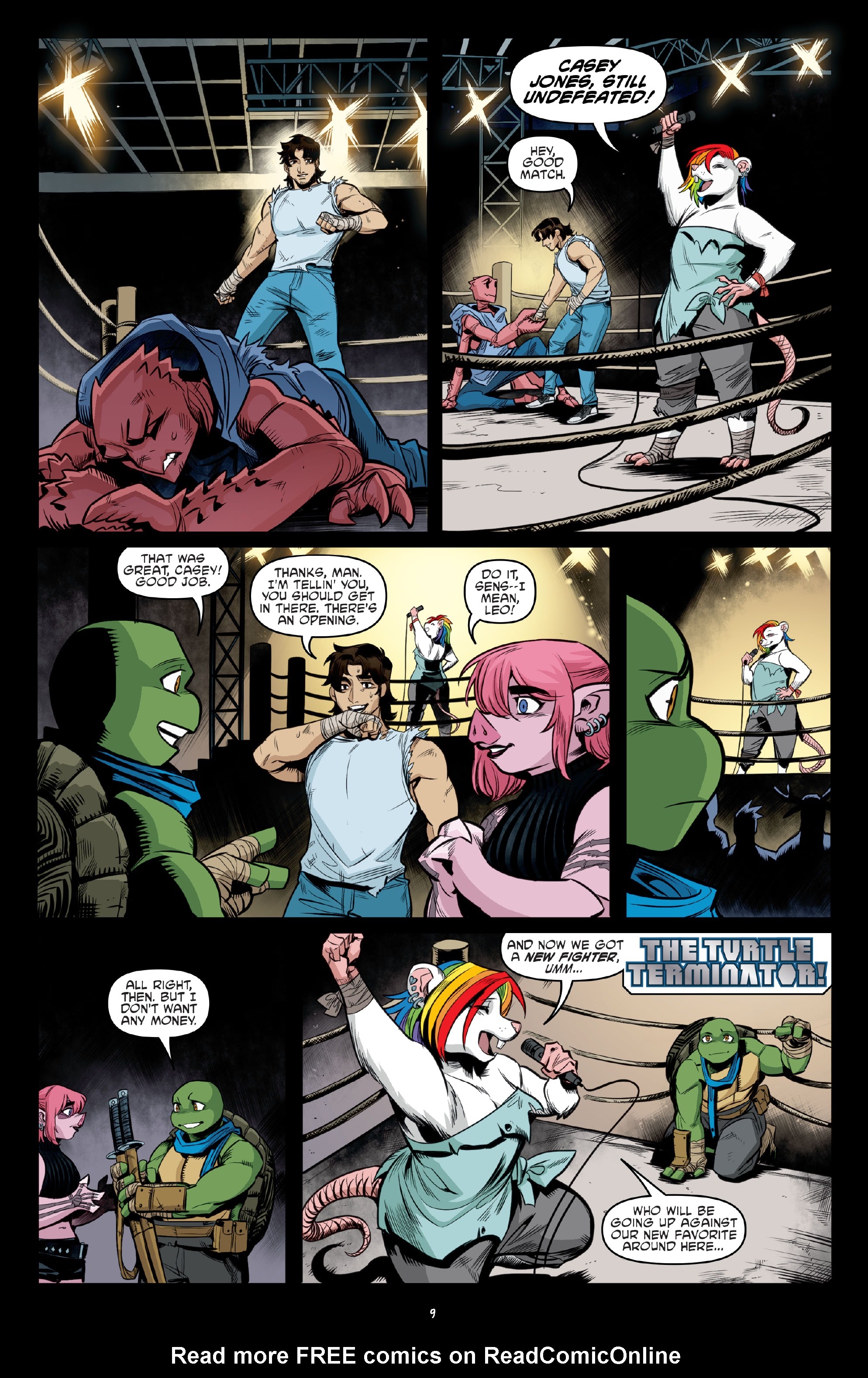 Read Teenage Mutant Ninja Turtles (2011) EN Manga Online